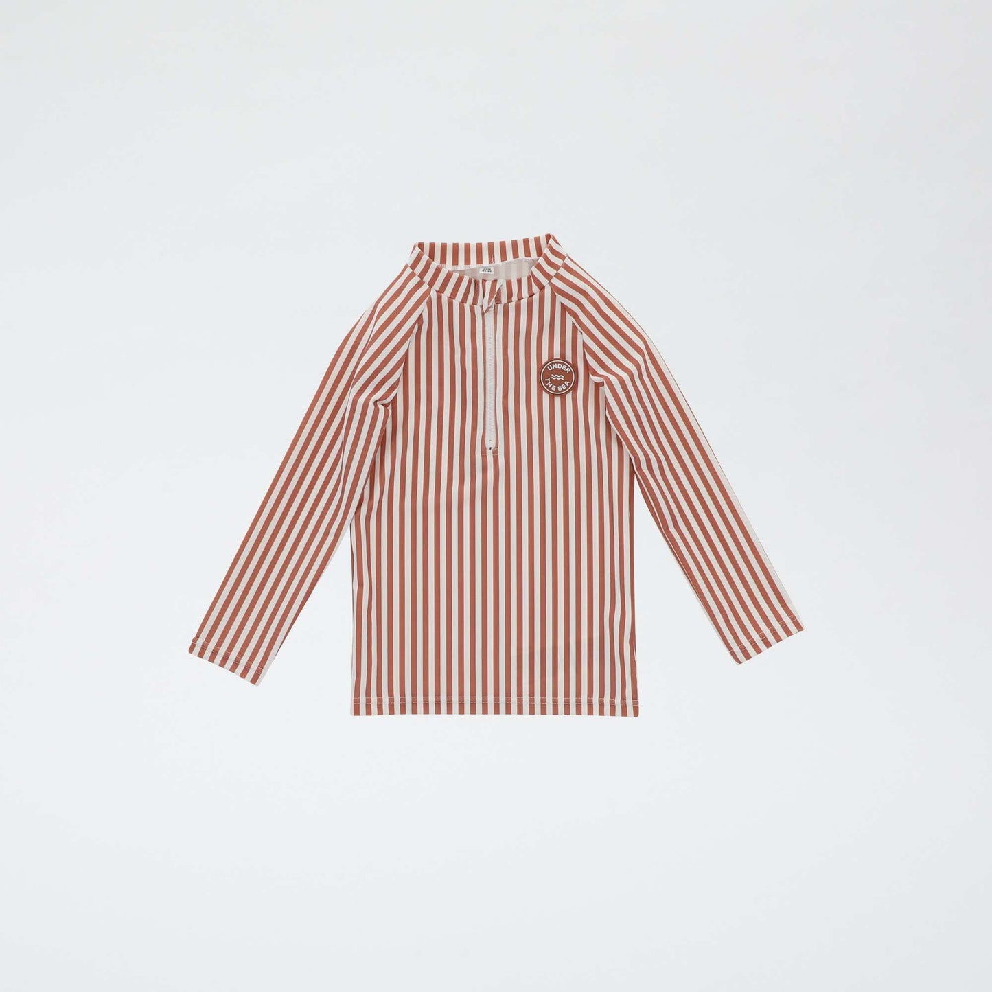 T-shirt de bain à manches longues MARRON