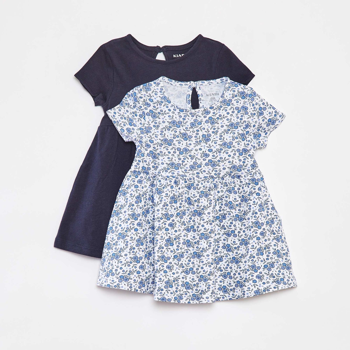 Lot de 2 robes à manches courtes BLEU