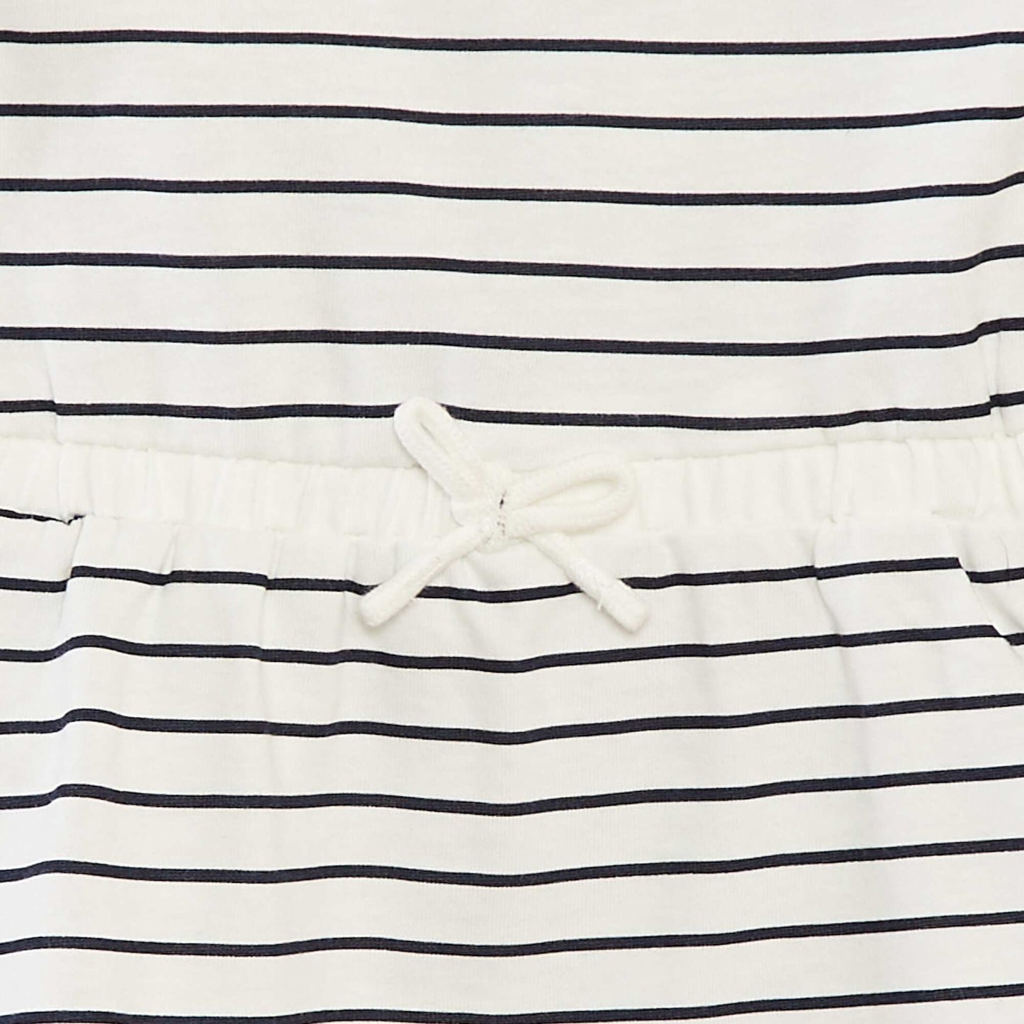 Robe en jersey à motif BLANC