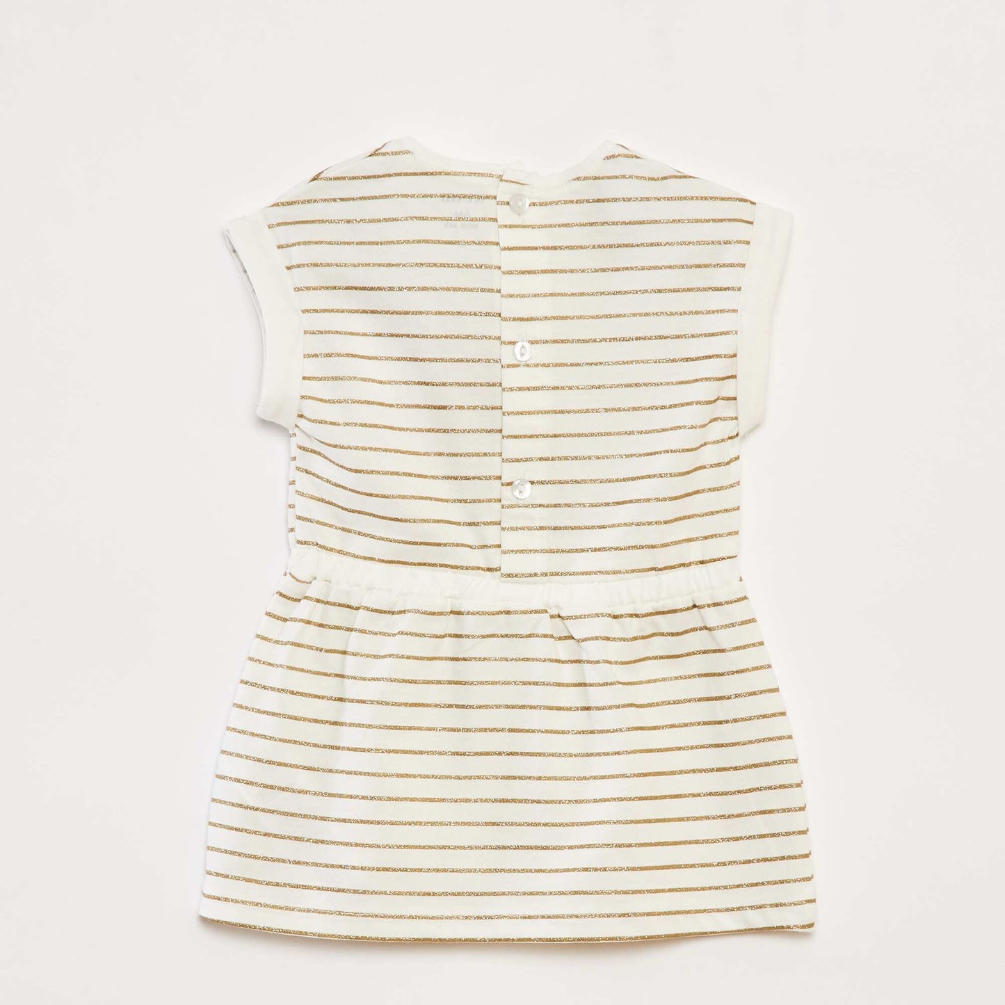 Robe en jersey à motif BLANC