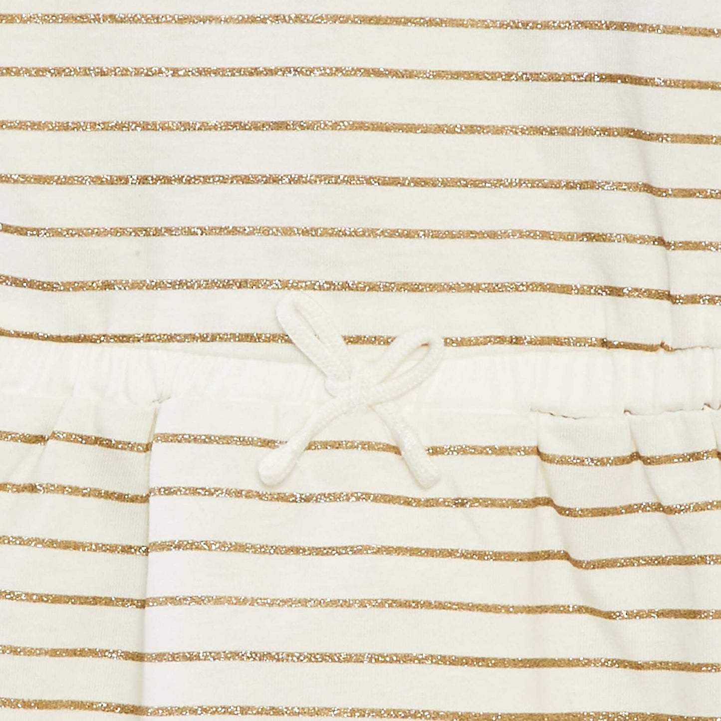 Robe en jersey à motif BLANC