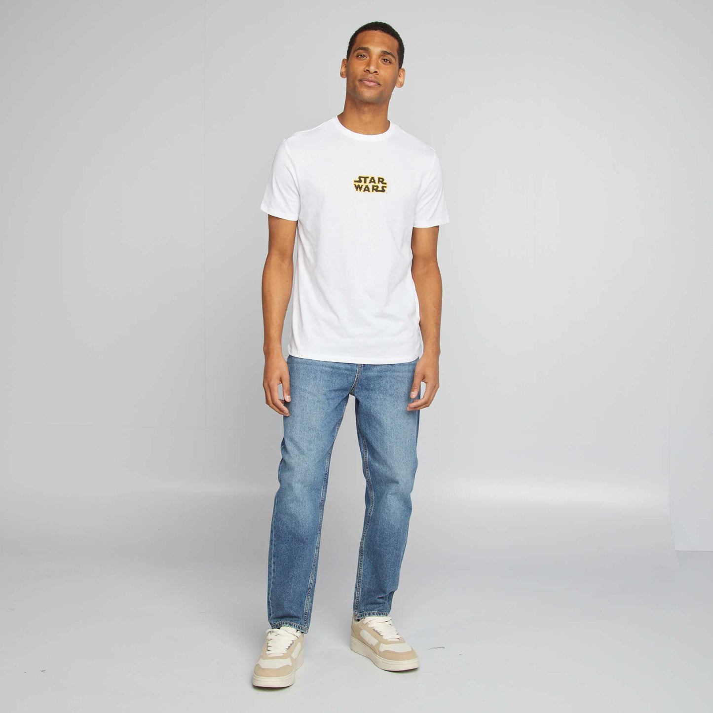 T-shirt imprimé 'Star Wars' manches courtes Blanc