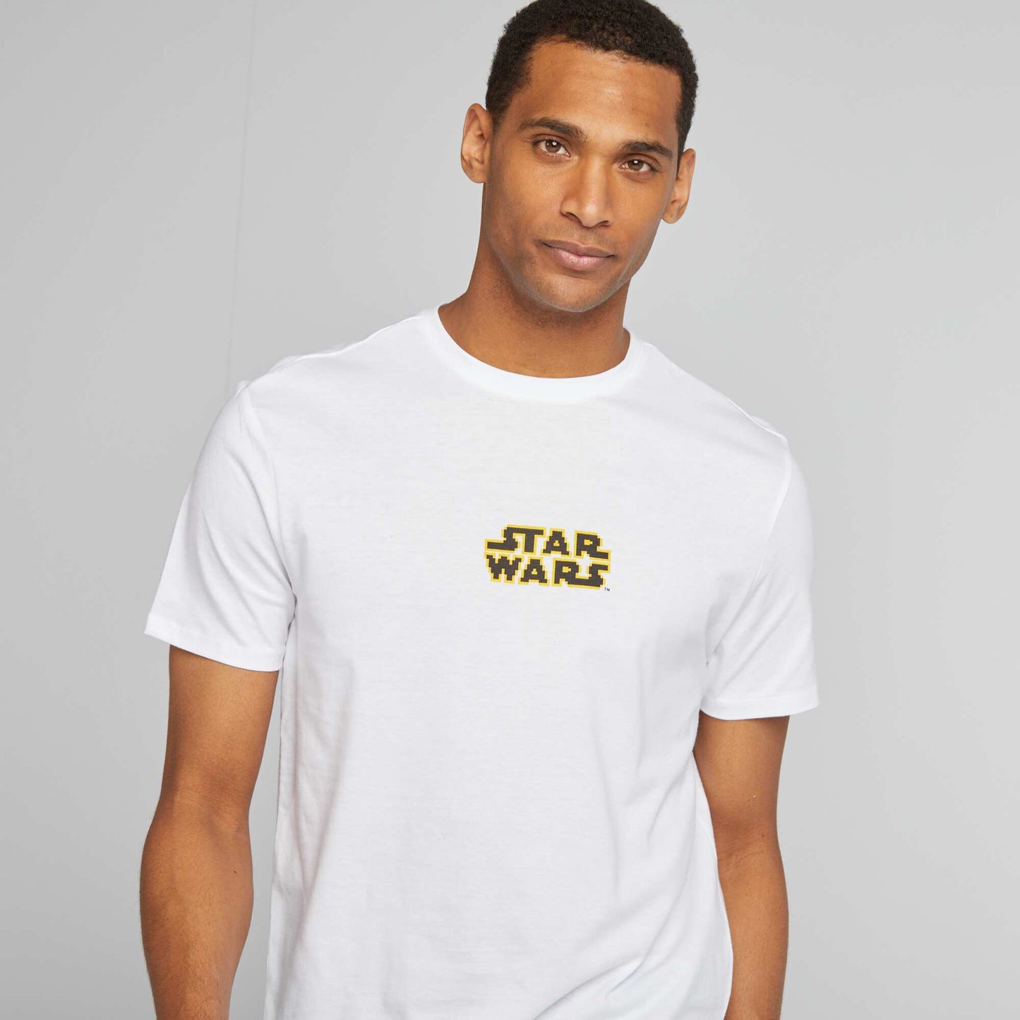T-shirt imprimé 'Star Wars' manches courtes Blanc