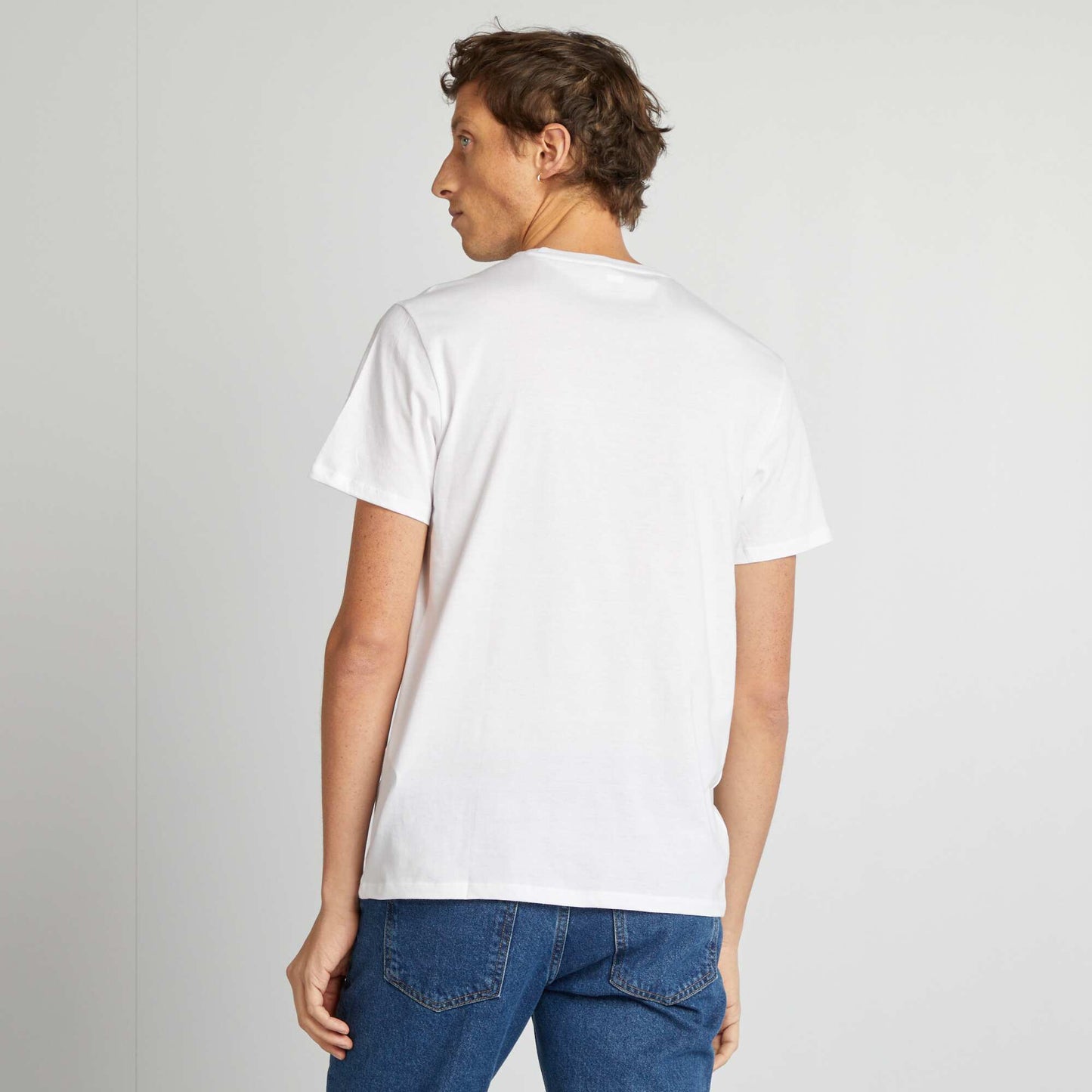 Tee-shirt imprimé 'Marvel' Blanc