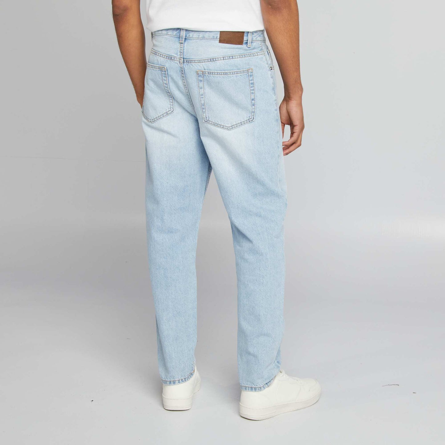 Jean tapered slim / coupe fuselée 5 poches Bleu
