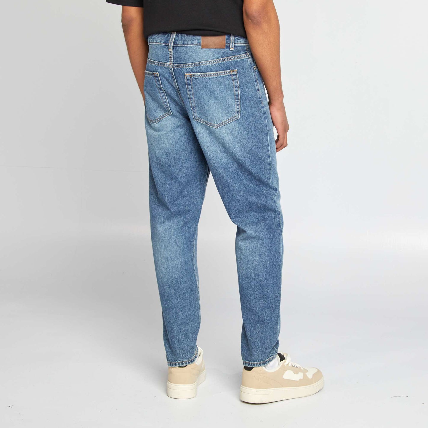 Jean tapered slim / coupe fuselée 5 poches Bleu