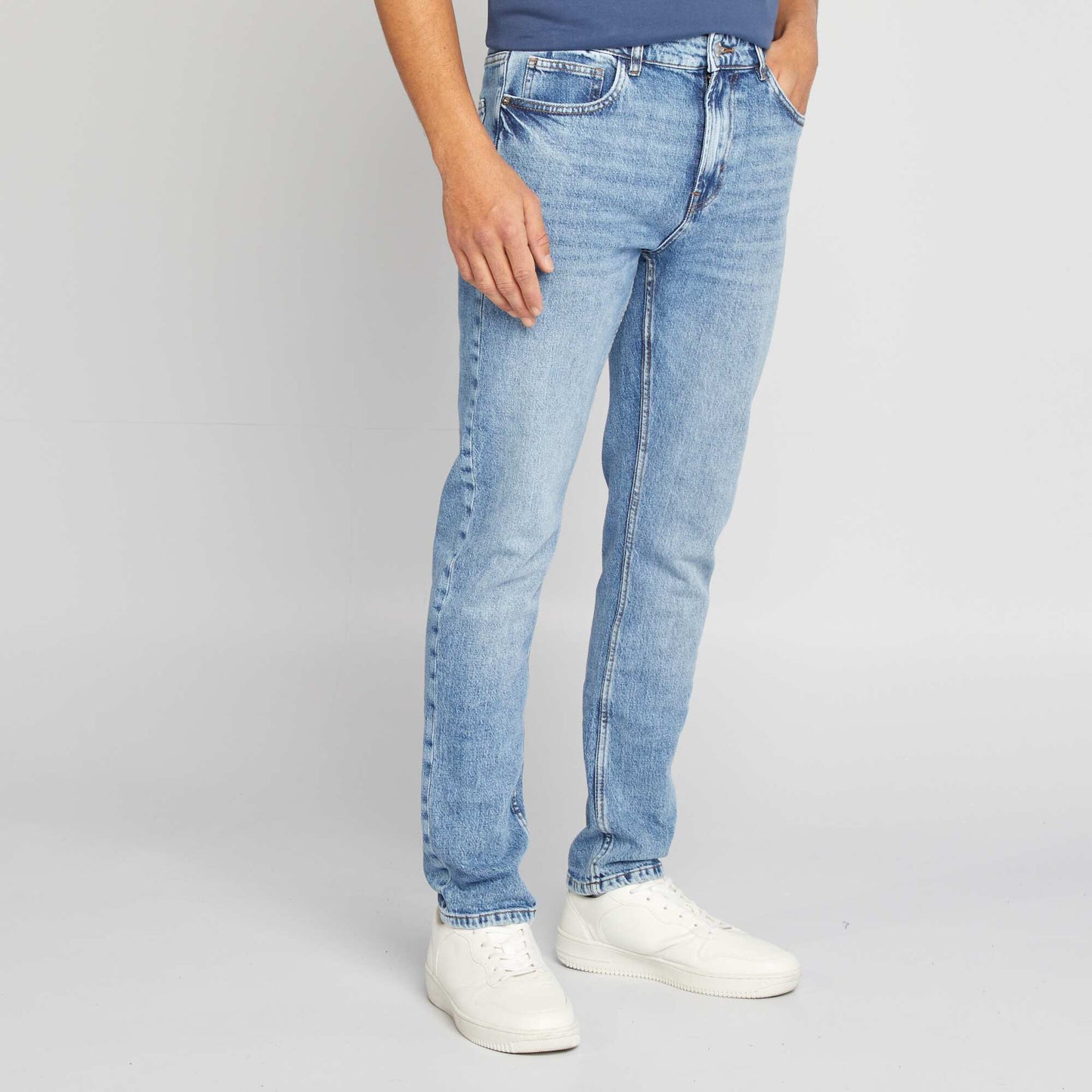 Jean slim slim fit / coupe ajustée BLEU