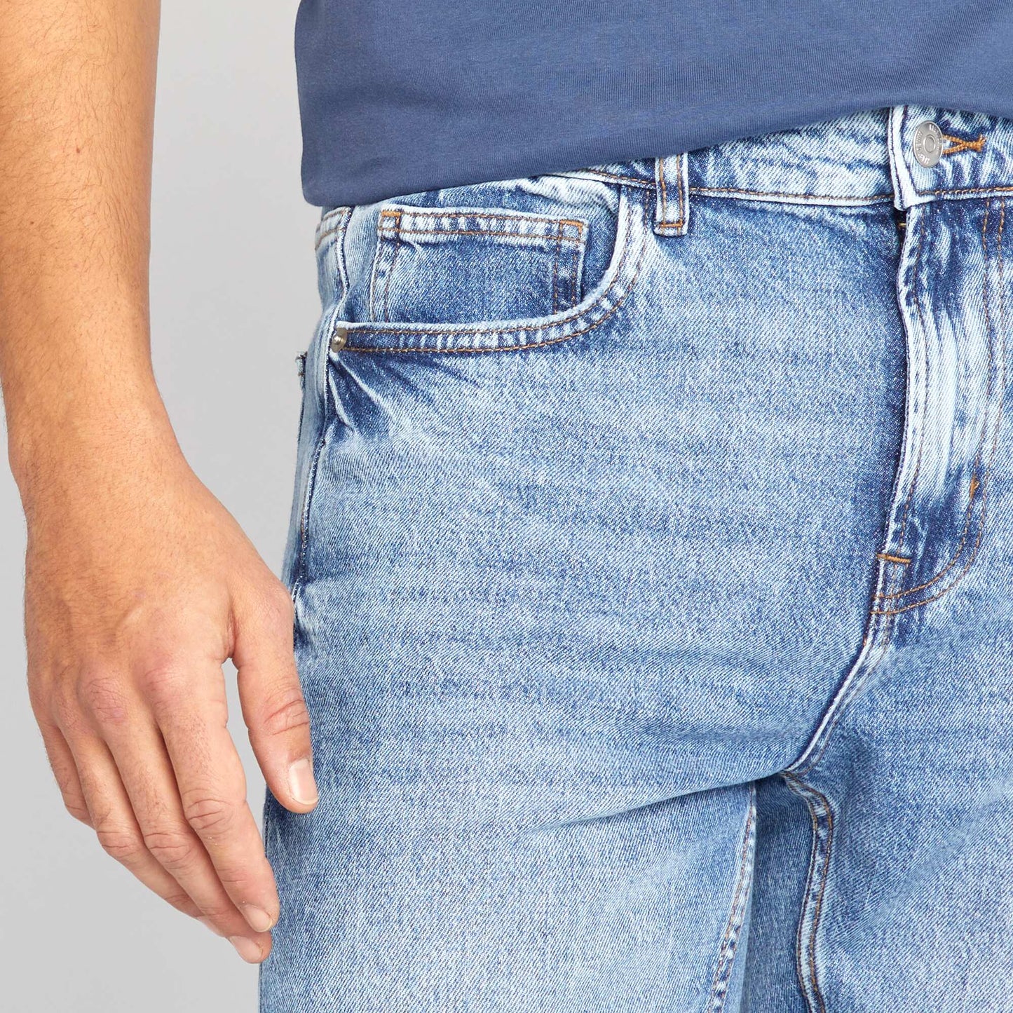 Jean slim slim fit / coupe ajustée BLEU