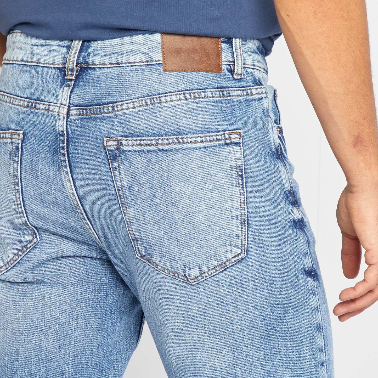 Jean slim slim fit / coupe ajustée BLEU