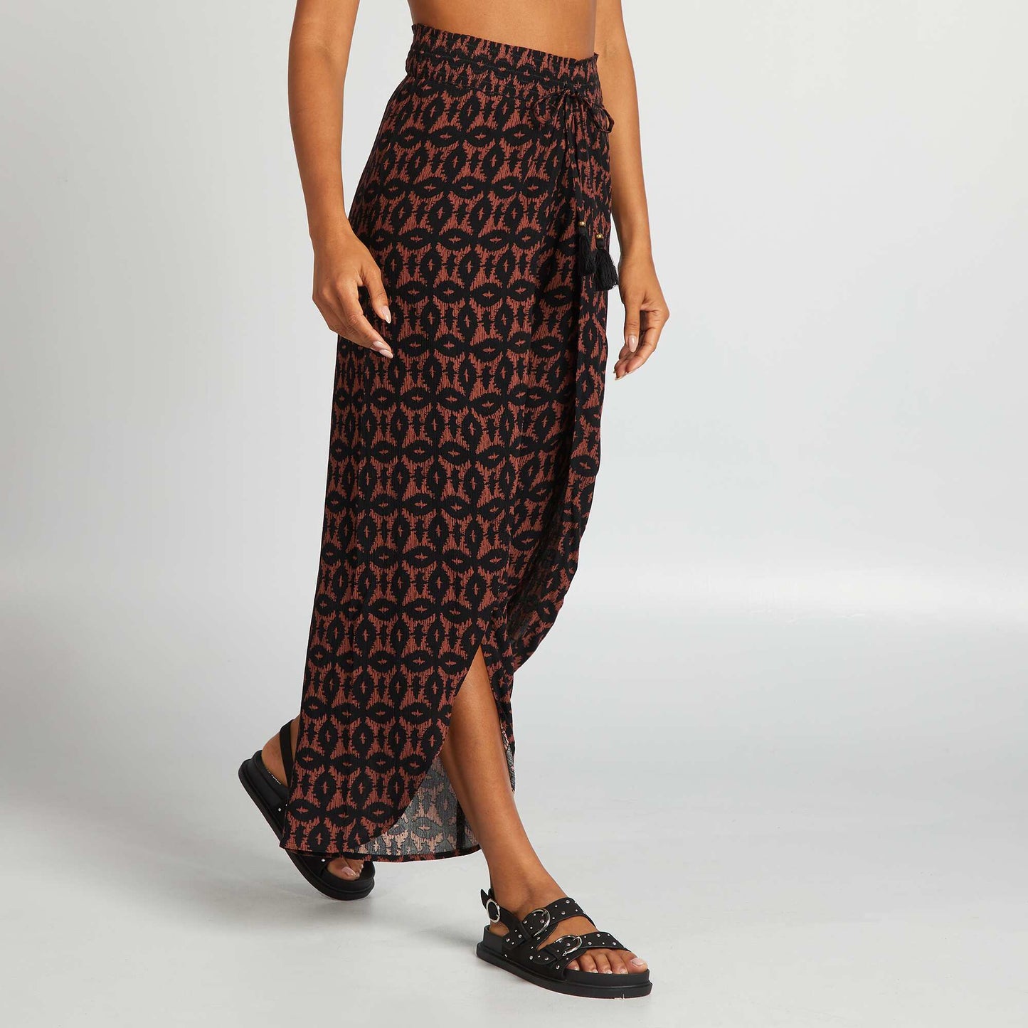 Pantalon de plage large imprimé IMPRIMé IKAT