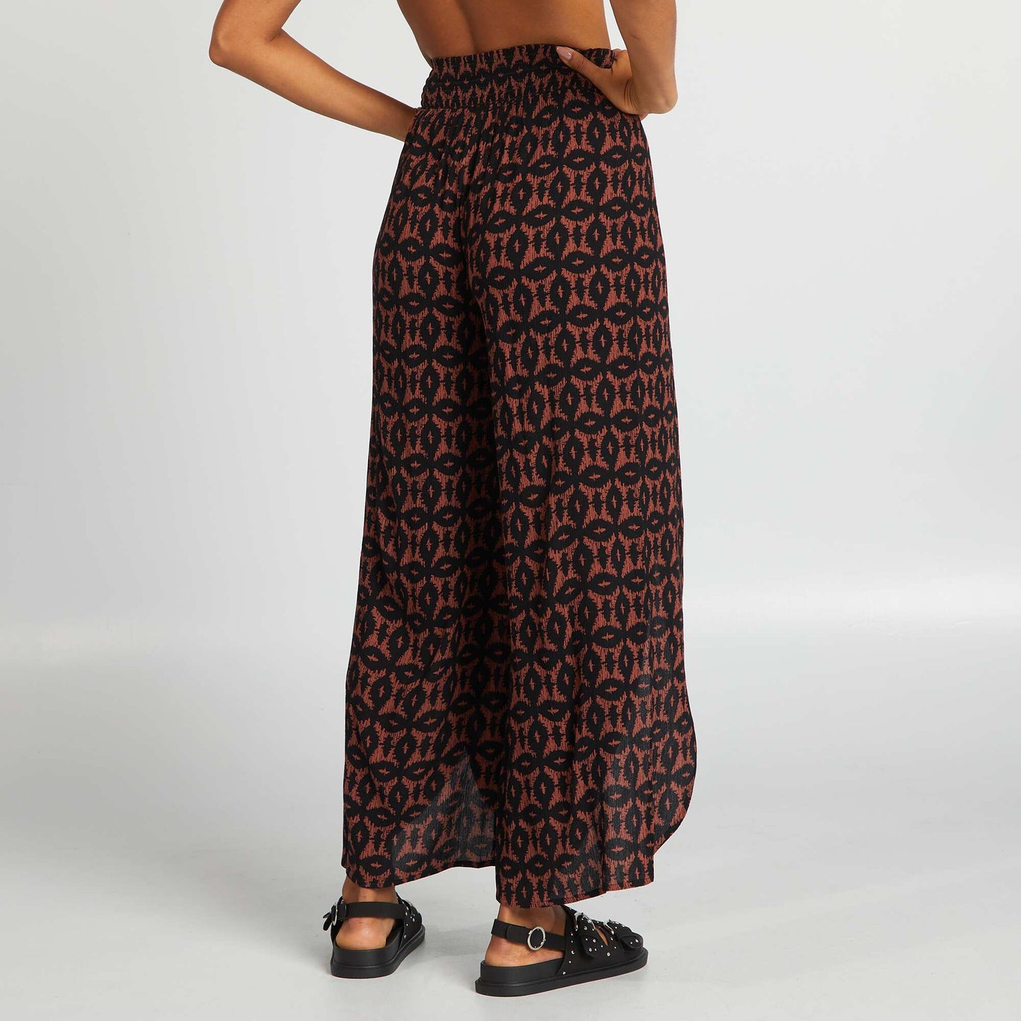 Pantalon de plage large imprimé IMPRIMé IKAT