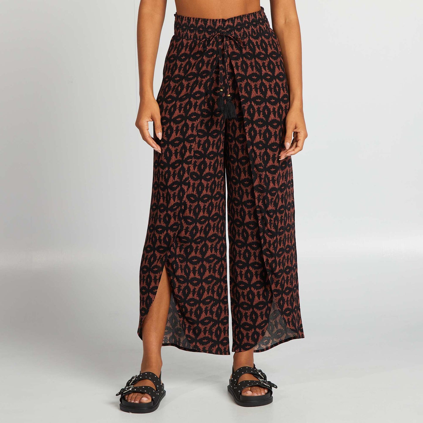 Pantalon de plage large imprimé IMPRIMé IKAT