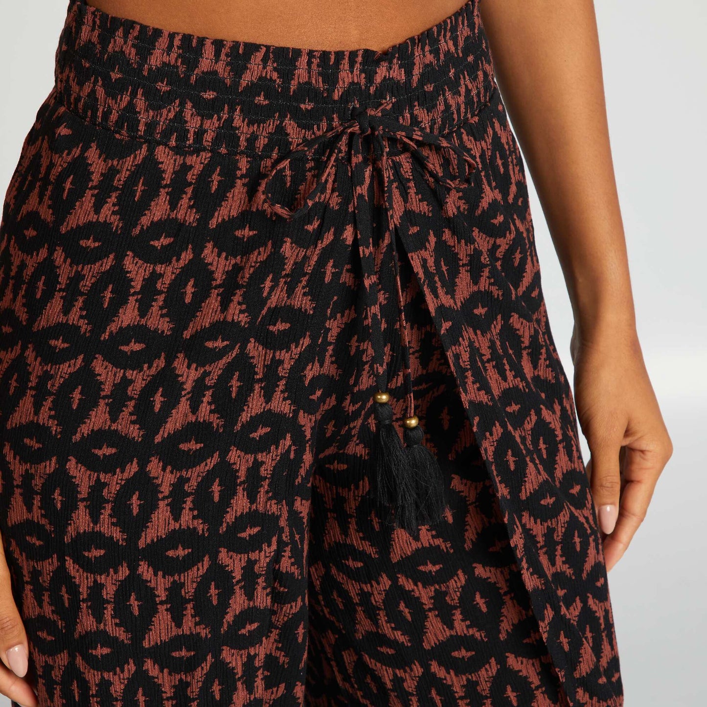 Pantalon de plage large imprimé IMPRIMé IKAT