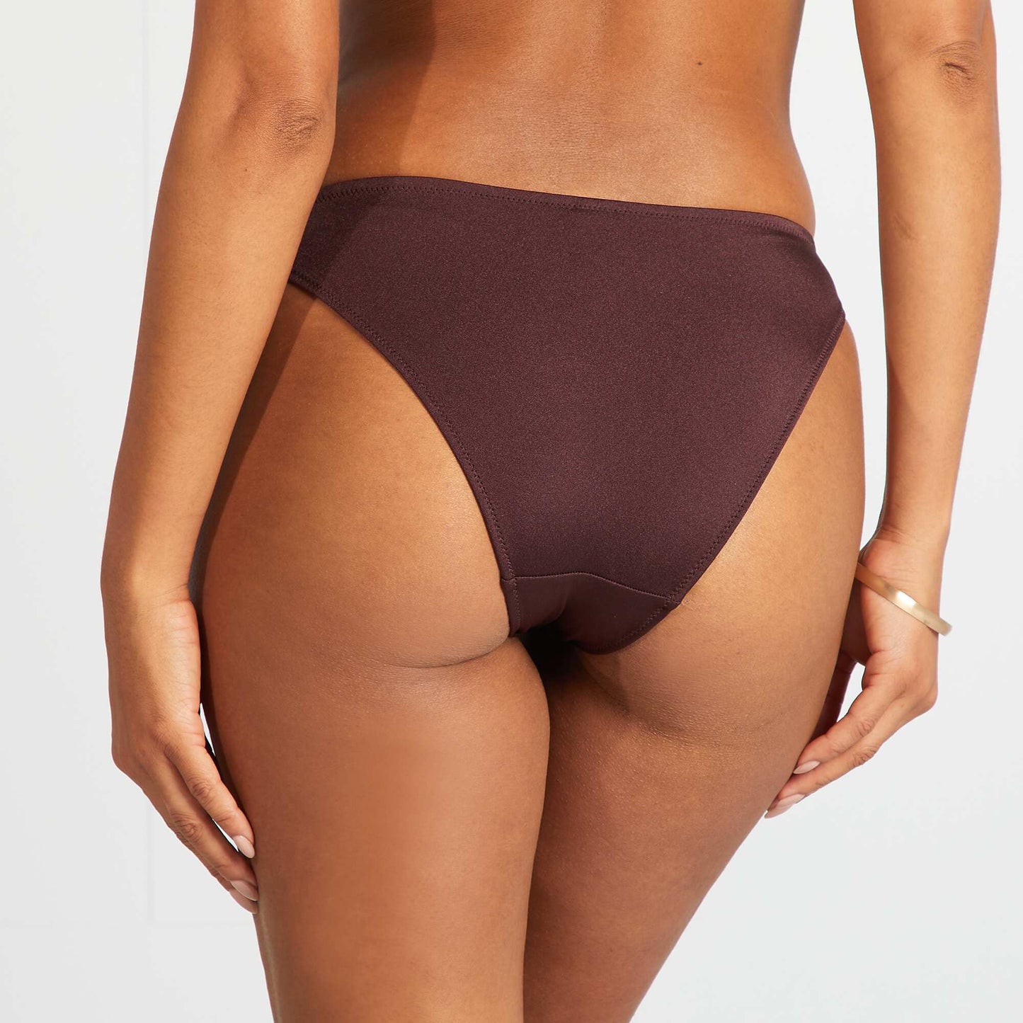 Culotte de bain basique PRUNE