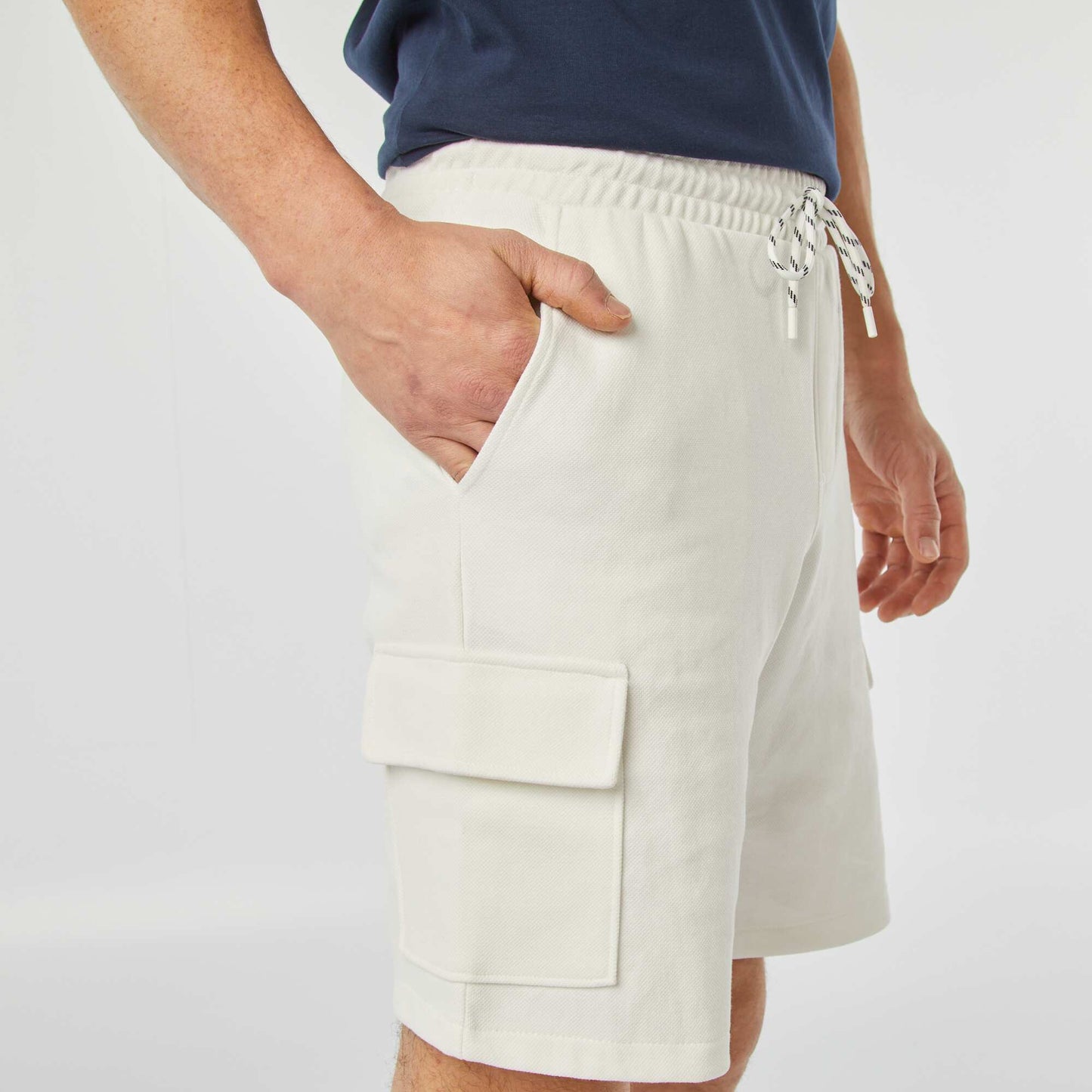 Bermuda de sport BLANC