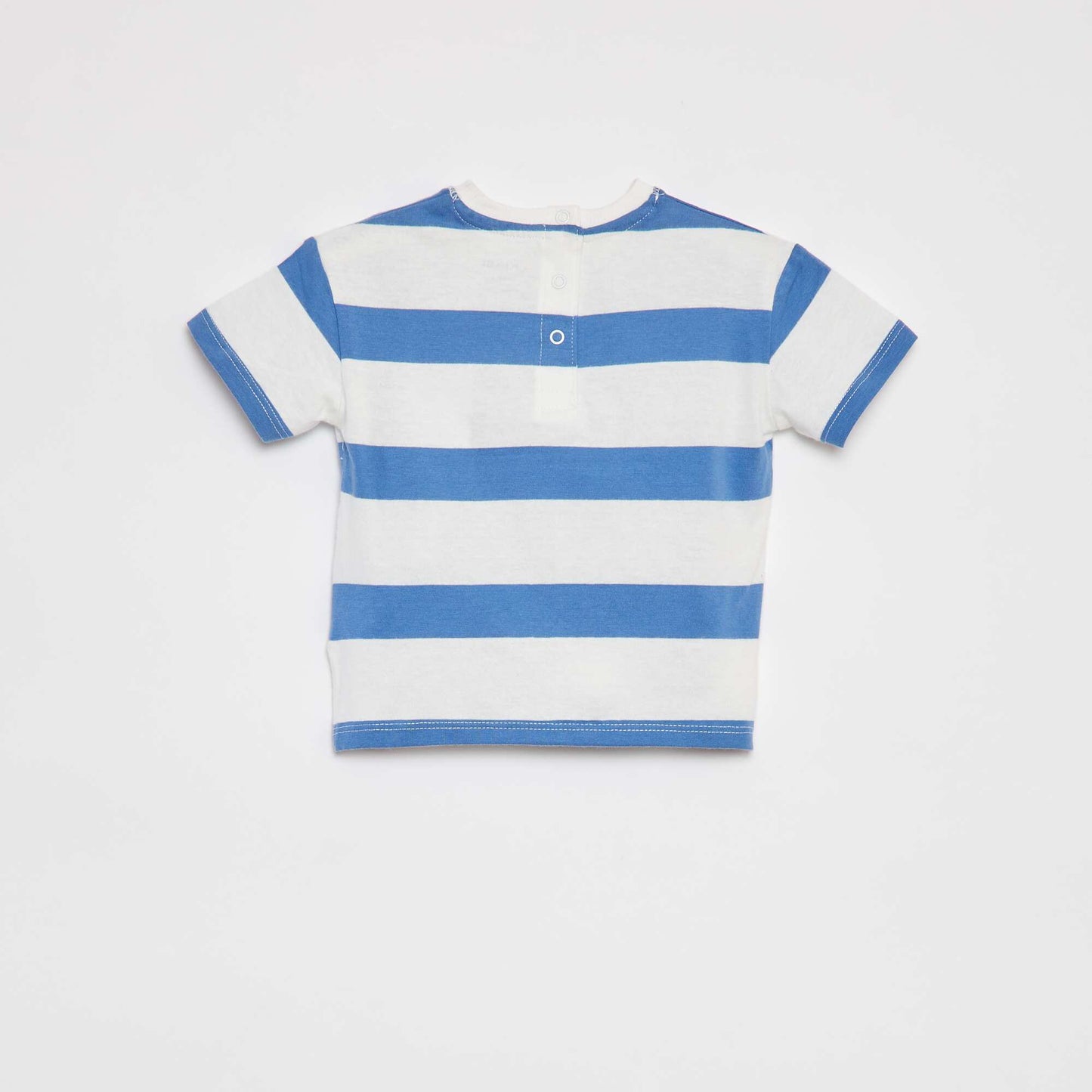 T-shirt à rayures BLEU