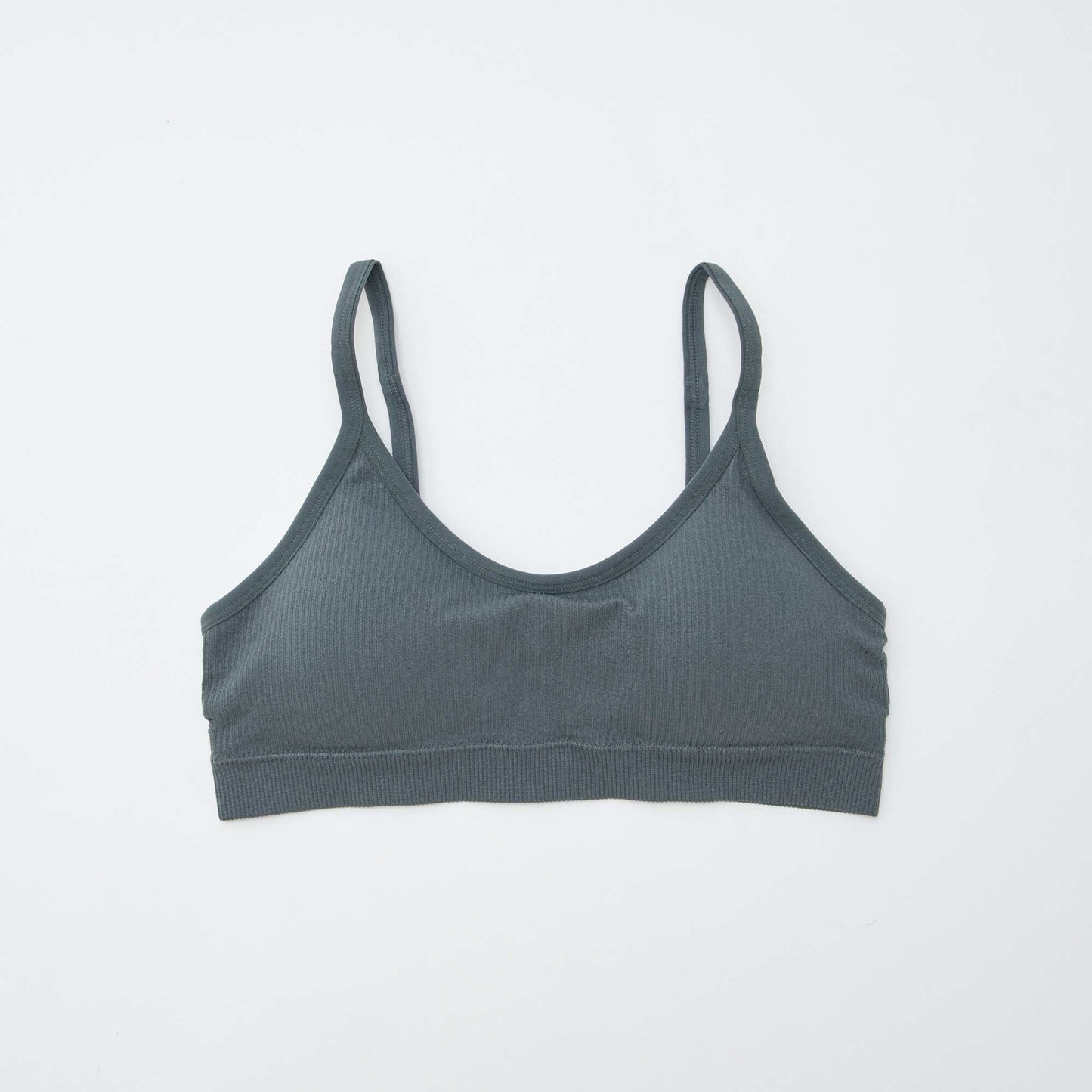 Lot de 2 brassières côtelés VERT