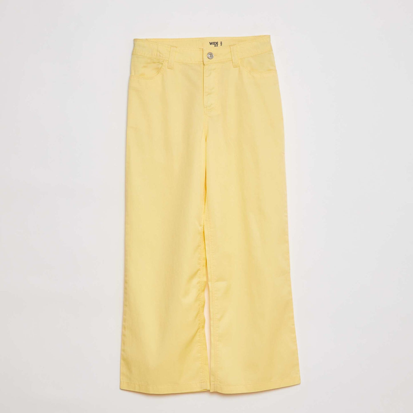 Pantalon large léger JAUNE