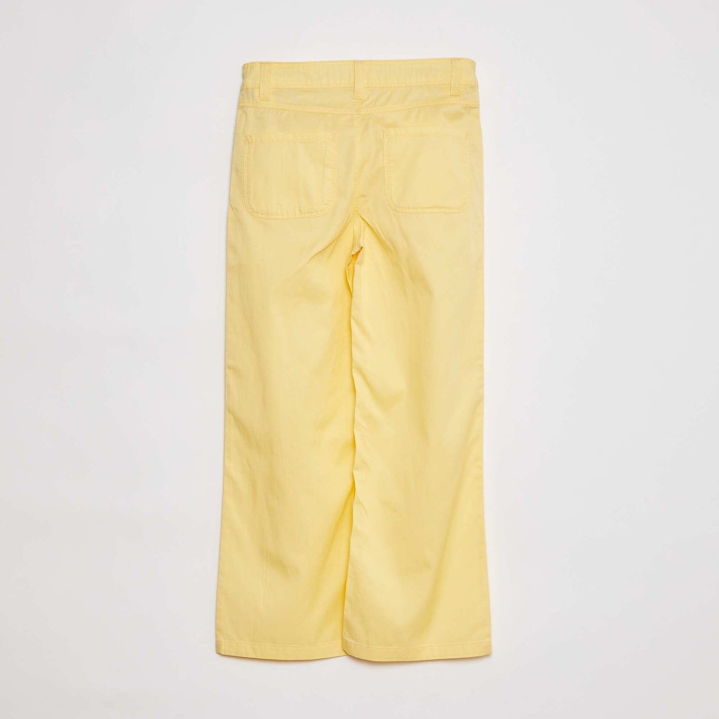 Pantalon large léger JAUNE
