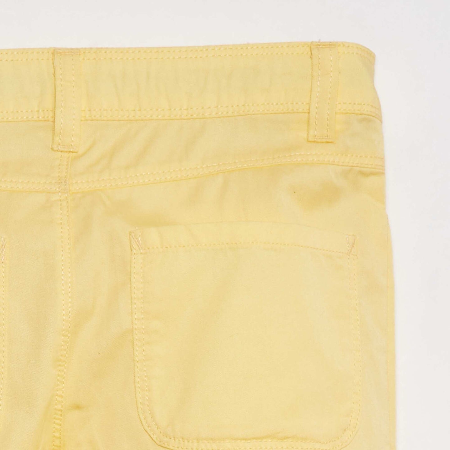 Pantalon large léger JAUNE