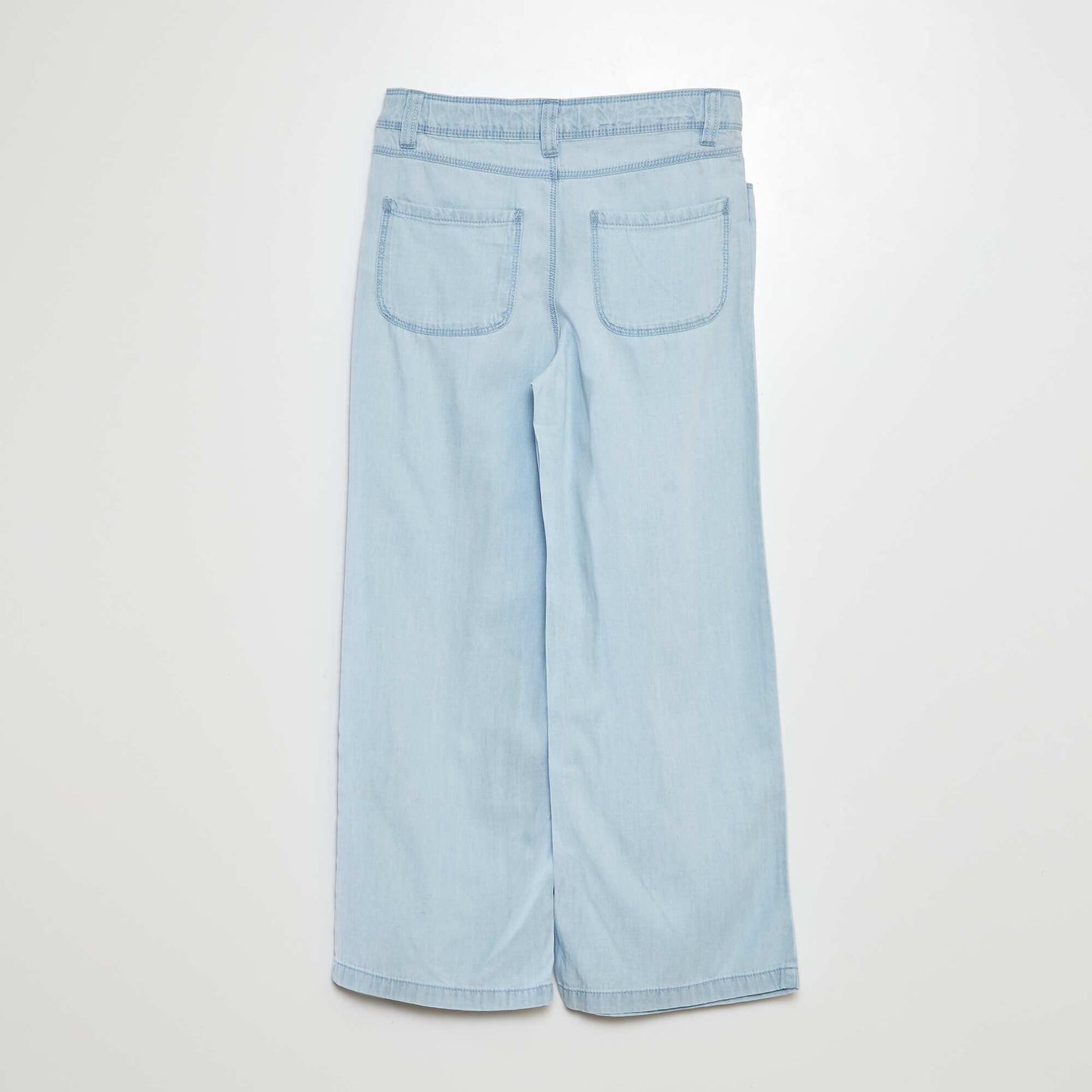 Pantalon large léger BLEU