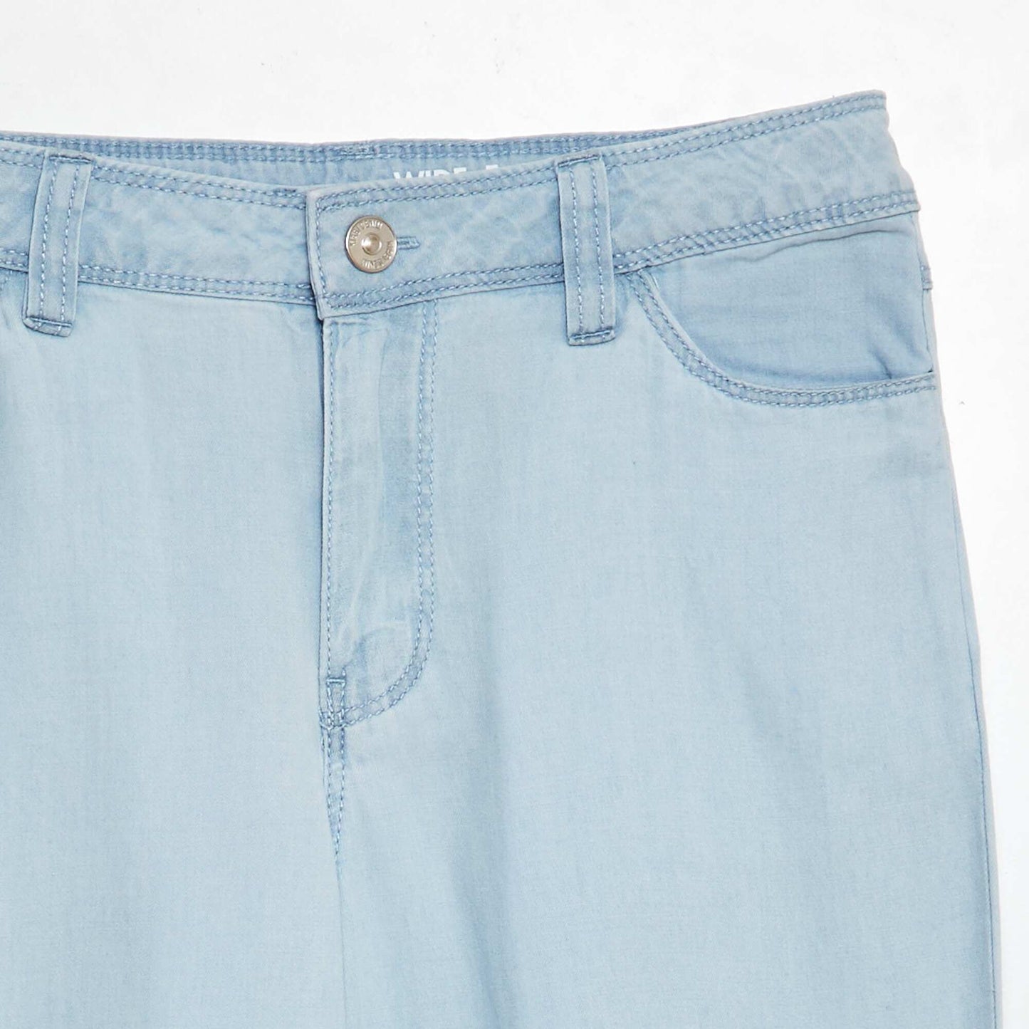 Pantalon large léger BLEU