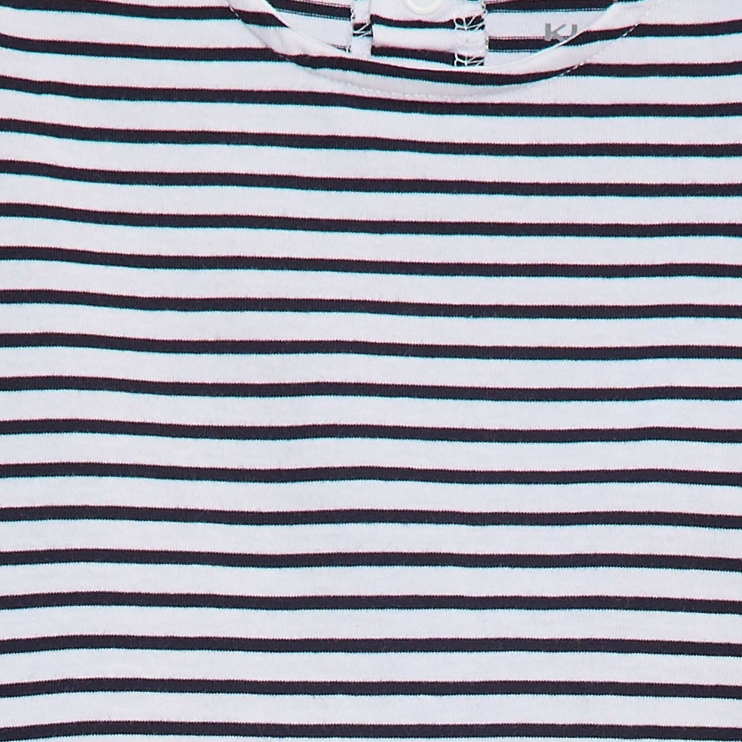 T-shirt à manches courtes volantées BLANC