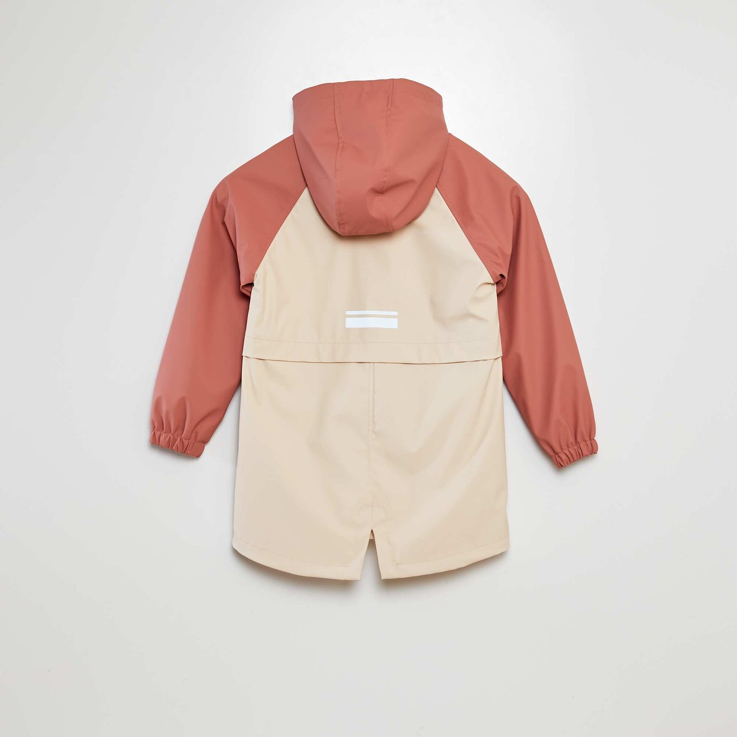 Parka à capuche déperlant ORANGE