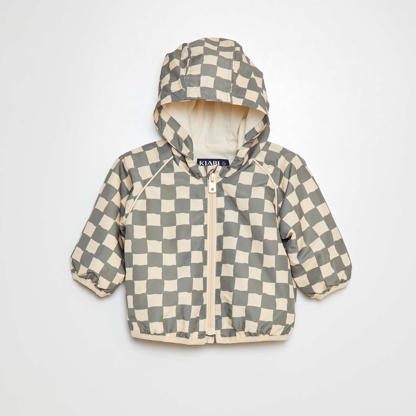 Coupe vent avec capuche BEIGE