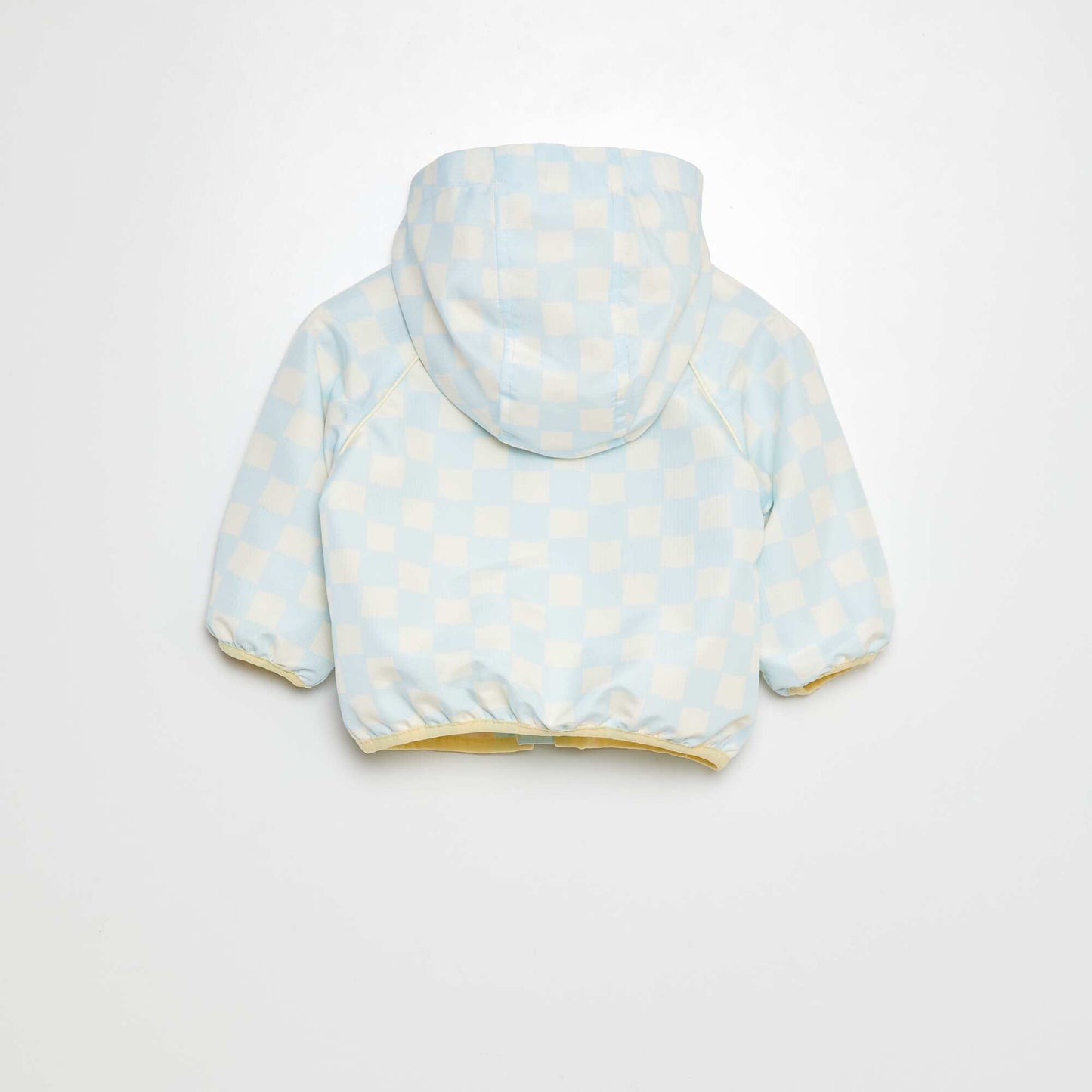 Coupe vent avec capuche BLEU