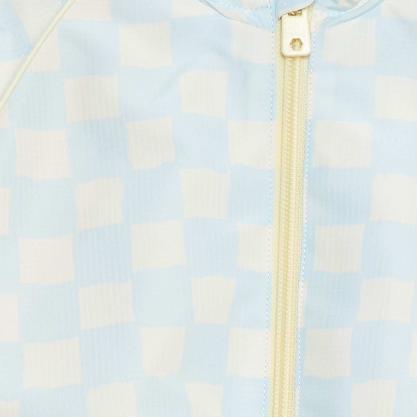 Coupe vent avec capuche BLEU