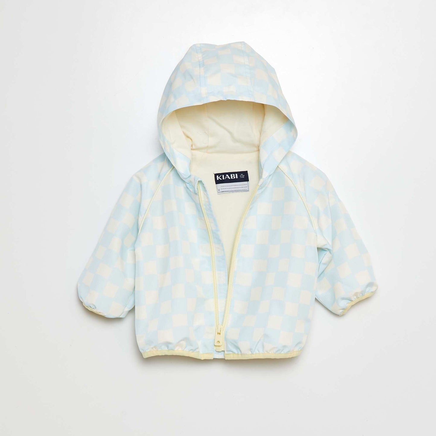 Coupe vent avec capuche BLEU