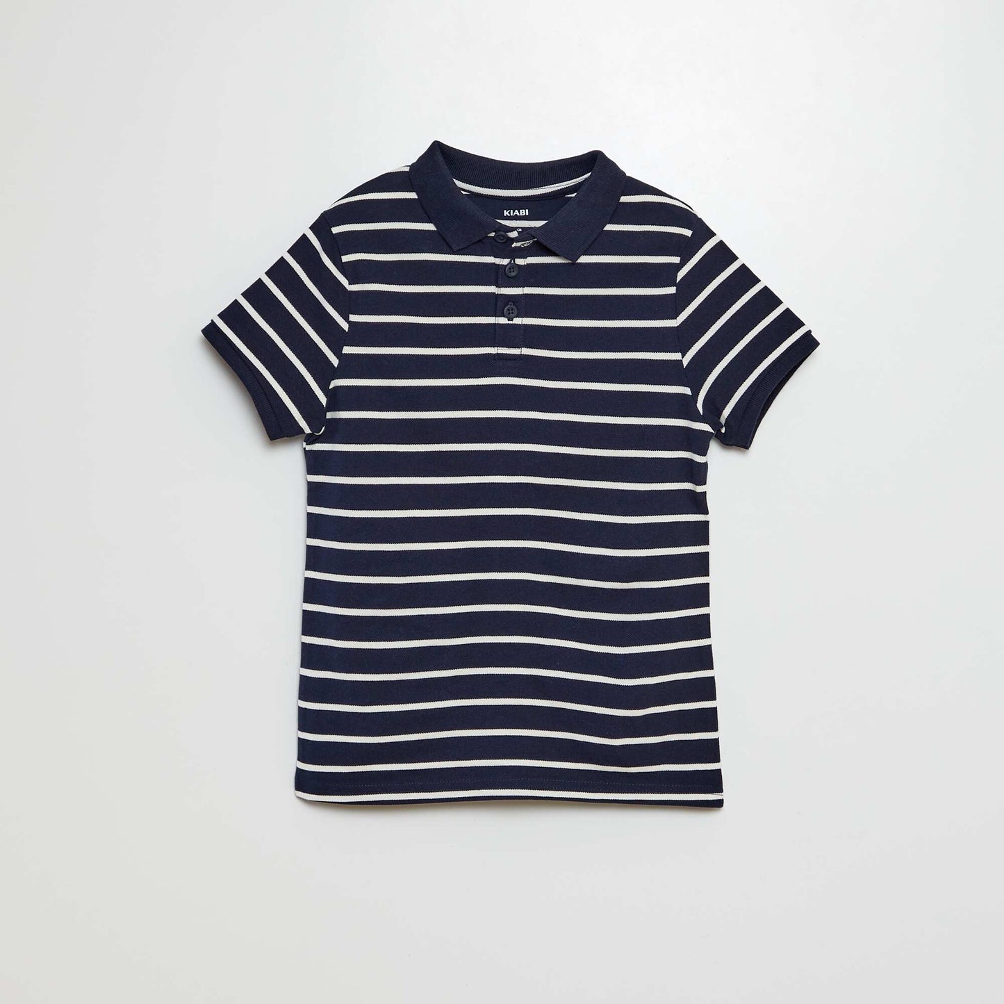 Polo en maille piquée BLEU