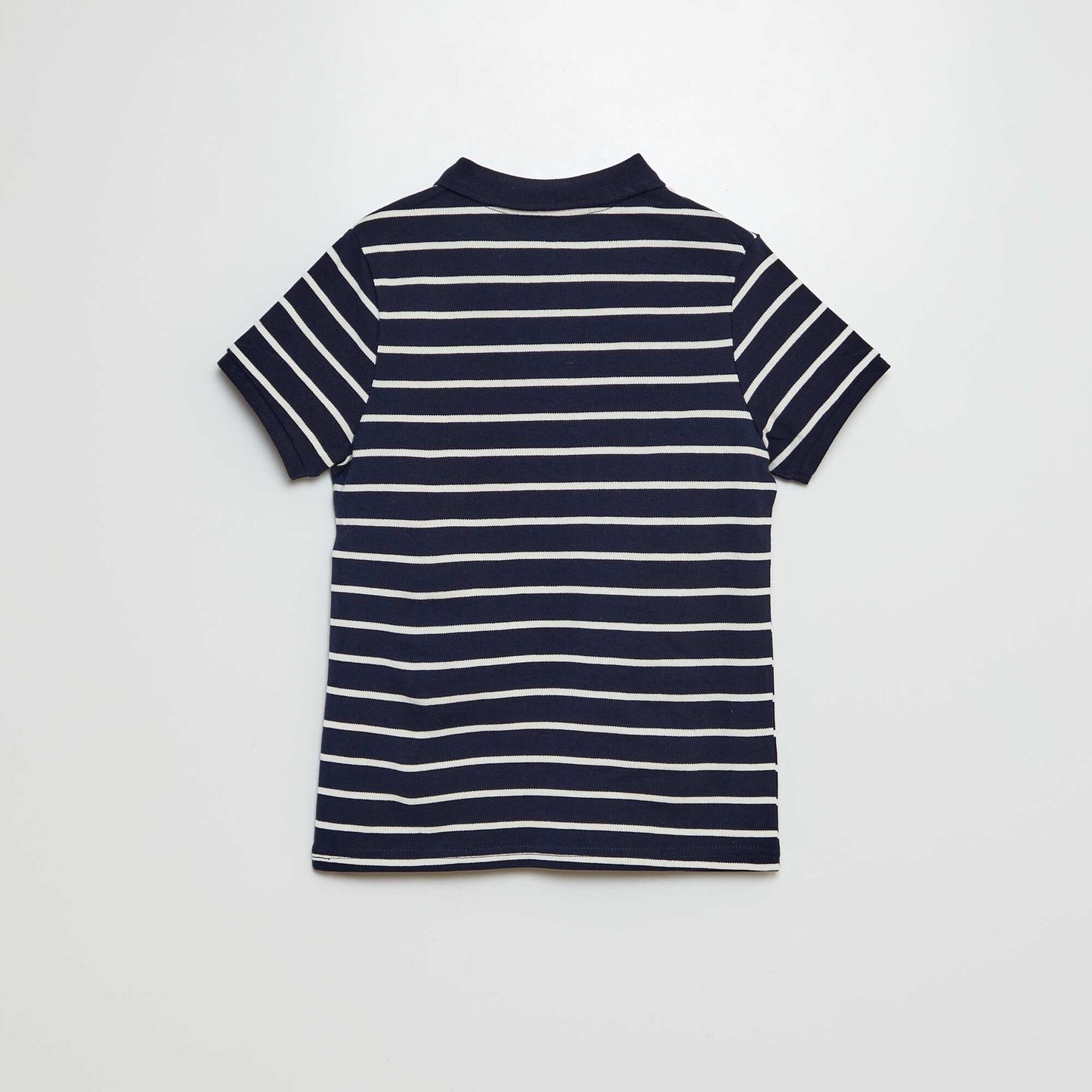 Polo en maille piquée BLEU