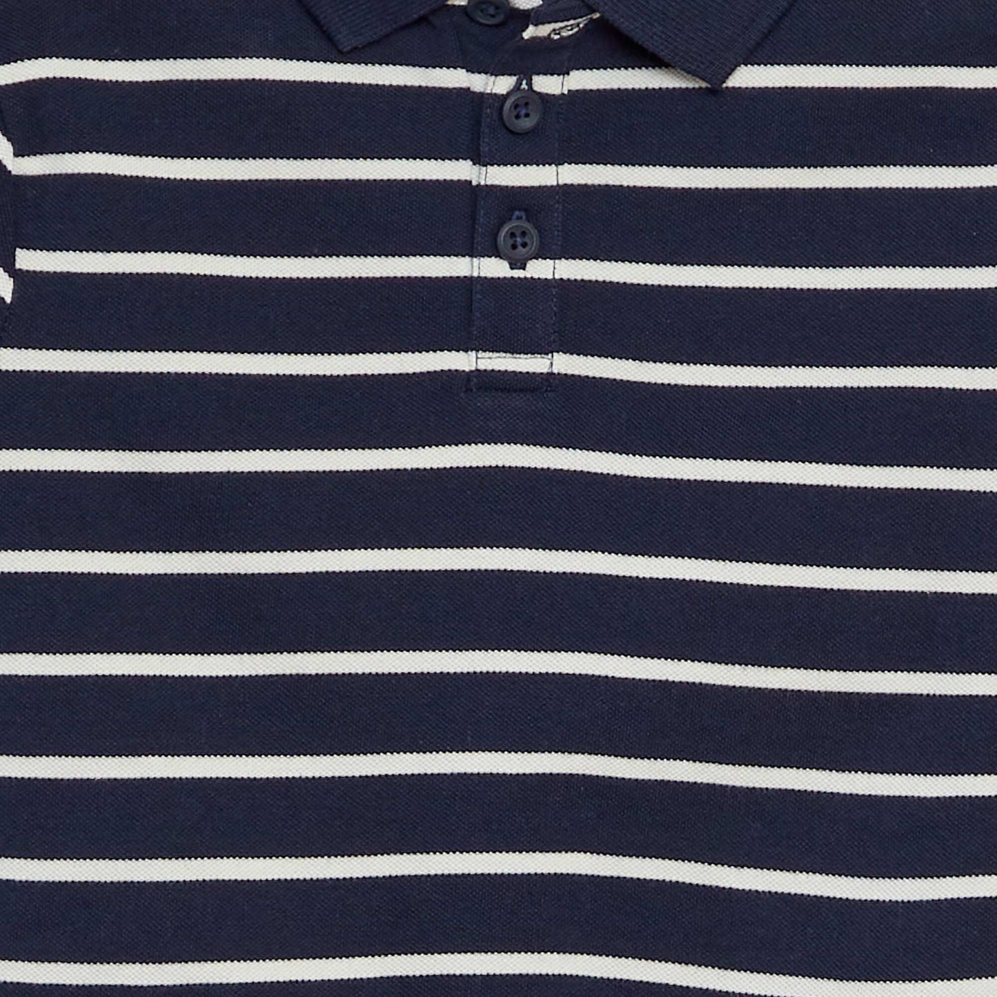 Polo en maille piquée BLEU