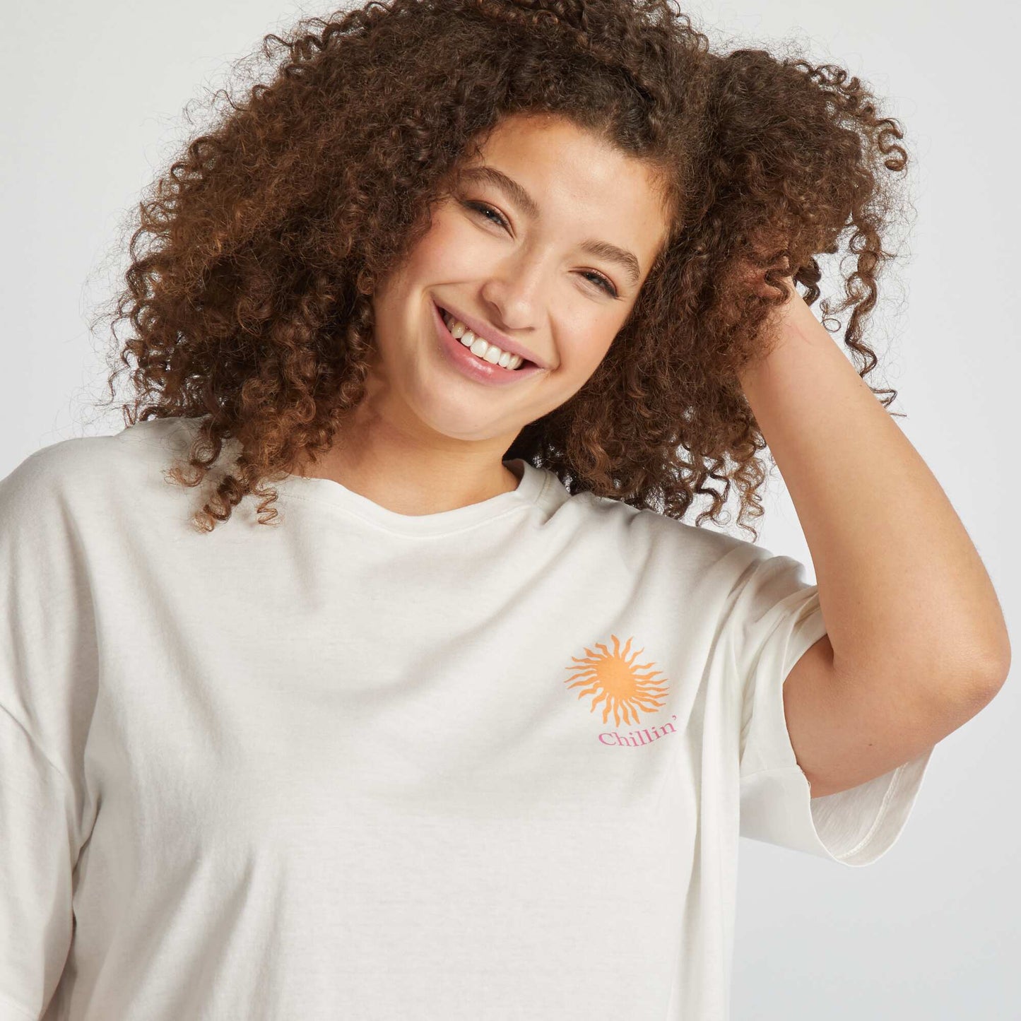 Pyjama court t-shirt + short - 2 pièces ROSE