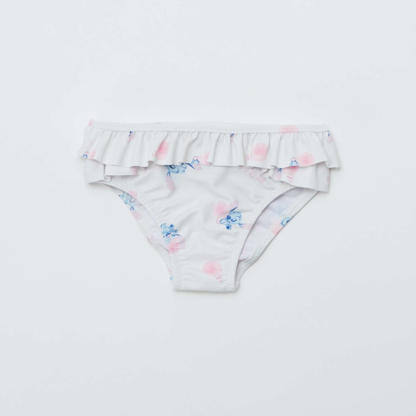 Culotte de bain volantée 'Stitch' BLANC