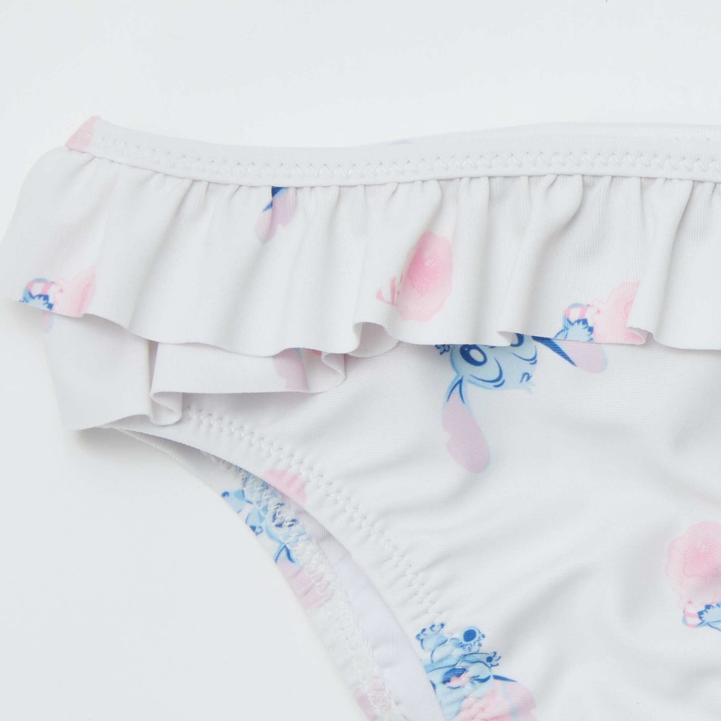 Culotte de bain volantée 'Stitch' BLANC
