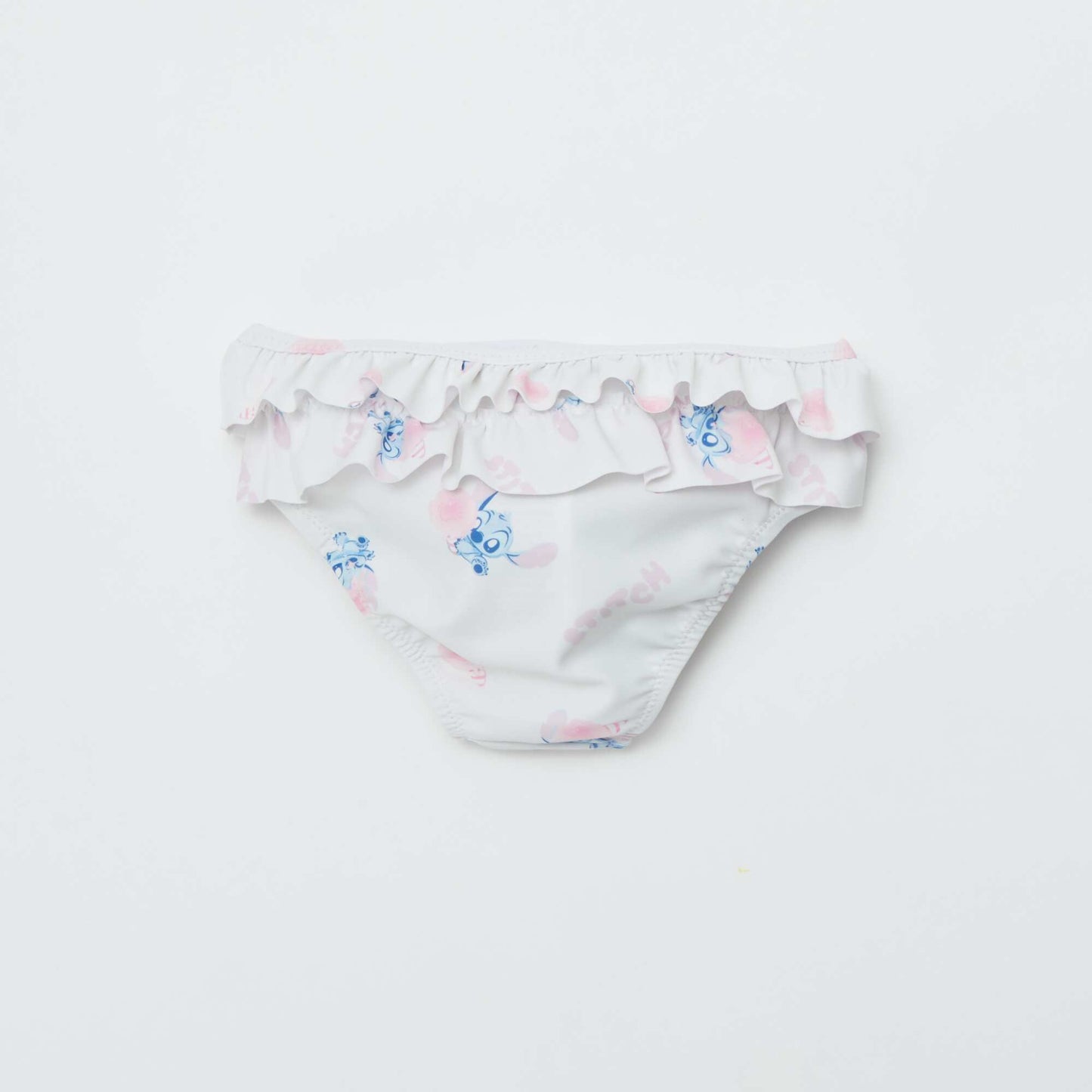 Culotte de bain volantée 'Stitch' BLANC