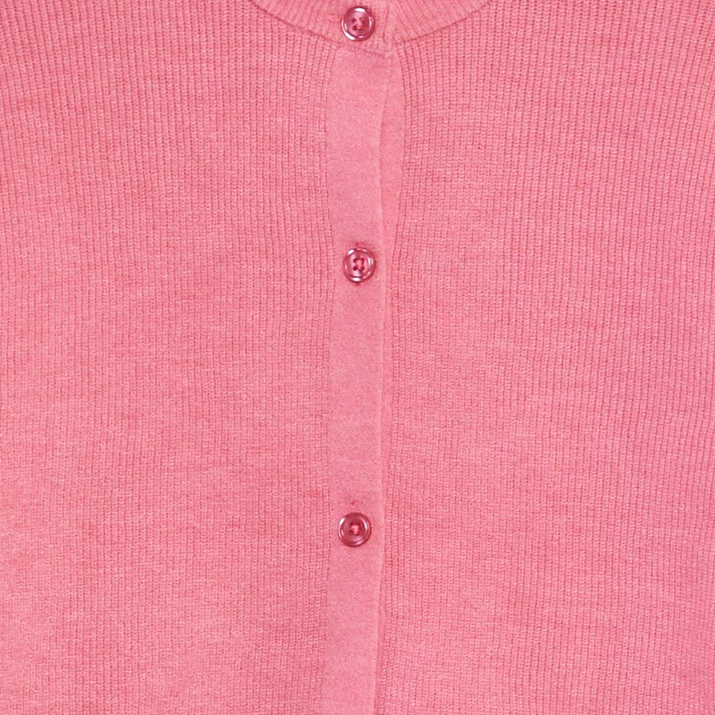 Gilet en maille avec poignets volantés ROSE
