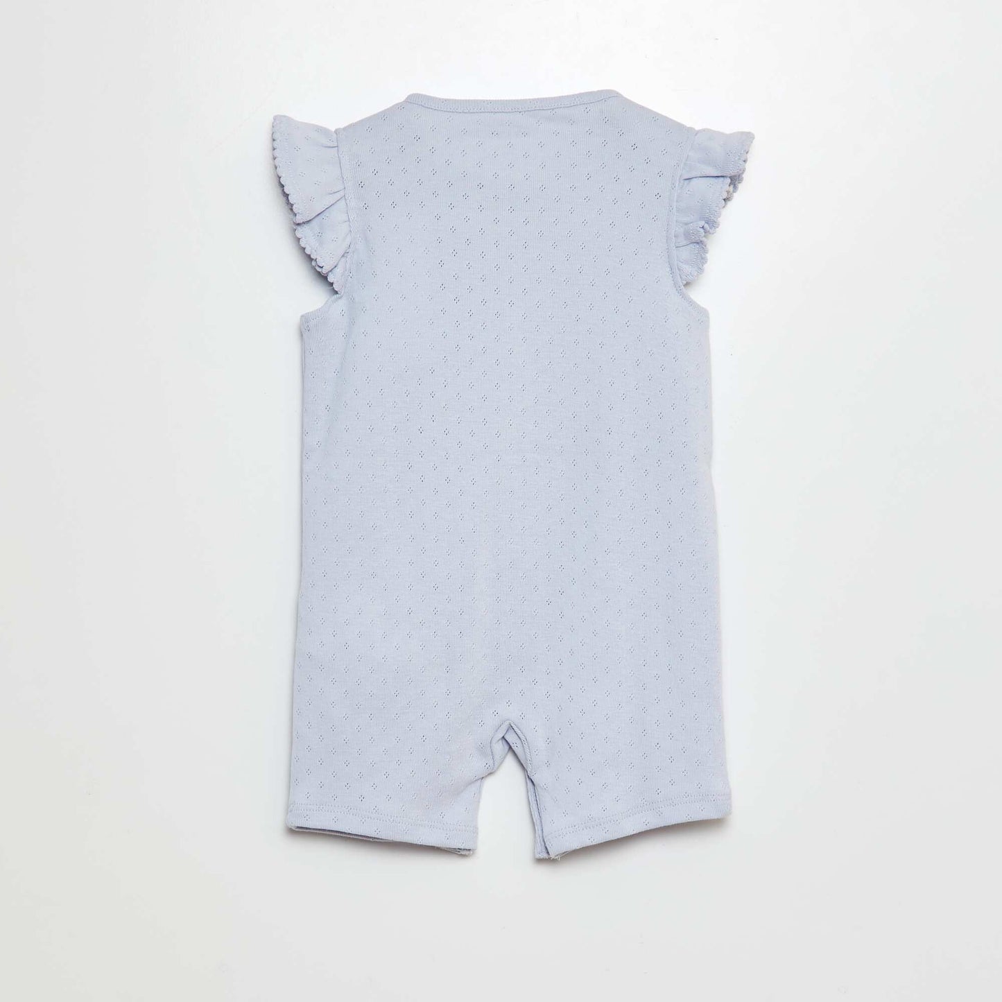 Pyjama dors-bien en pointelle BLEU