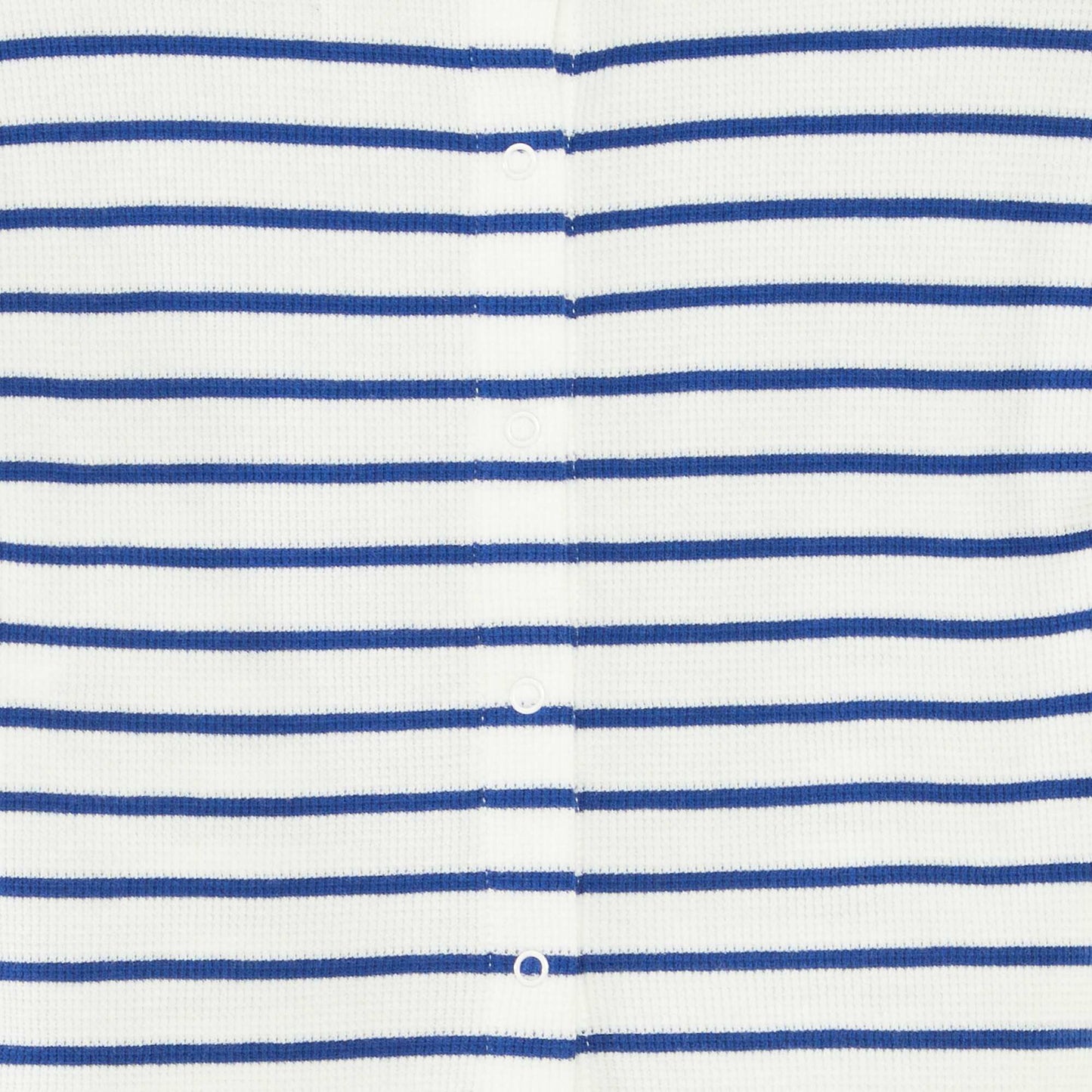 T-shirt en maille gaufrée avec imprimé BLANC