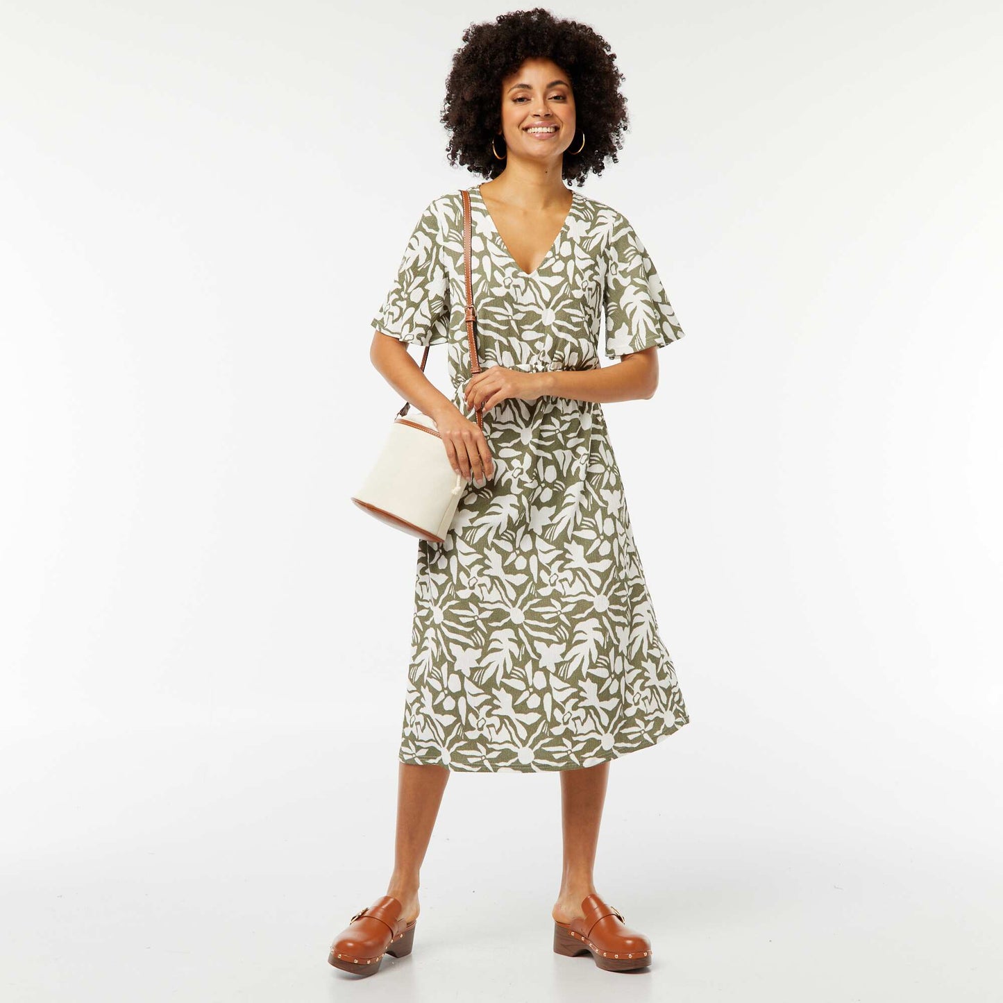 Robe longue - So Easy BLANC/KAKI