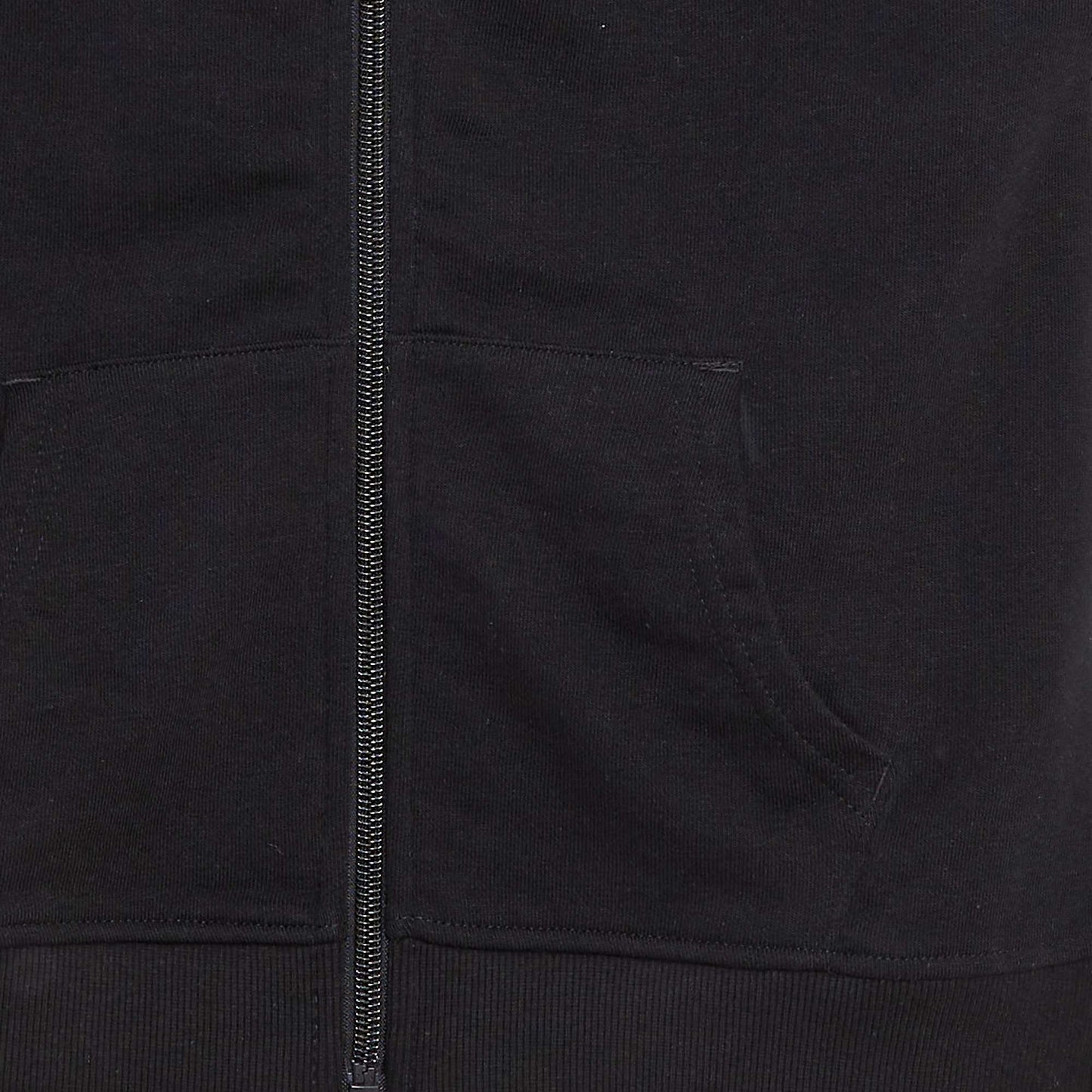 Sweat zippé sans manches NOIR
