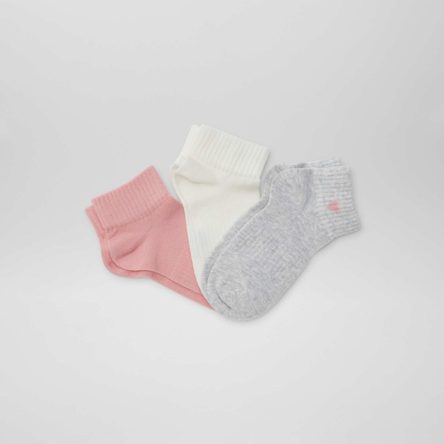 Lot de 3 paires de chaussettes de sport ROSE