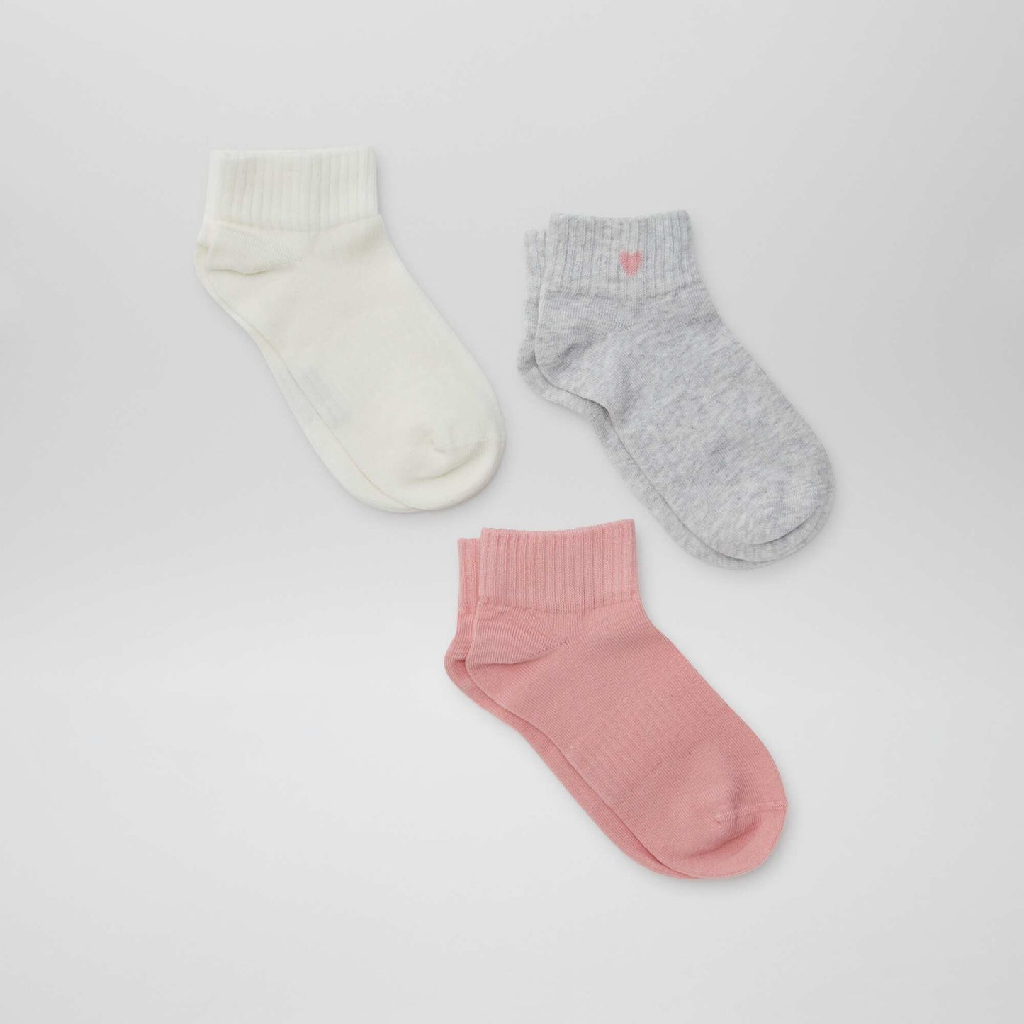 Lot de 3 paires de chaussettes de sport ROSE