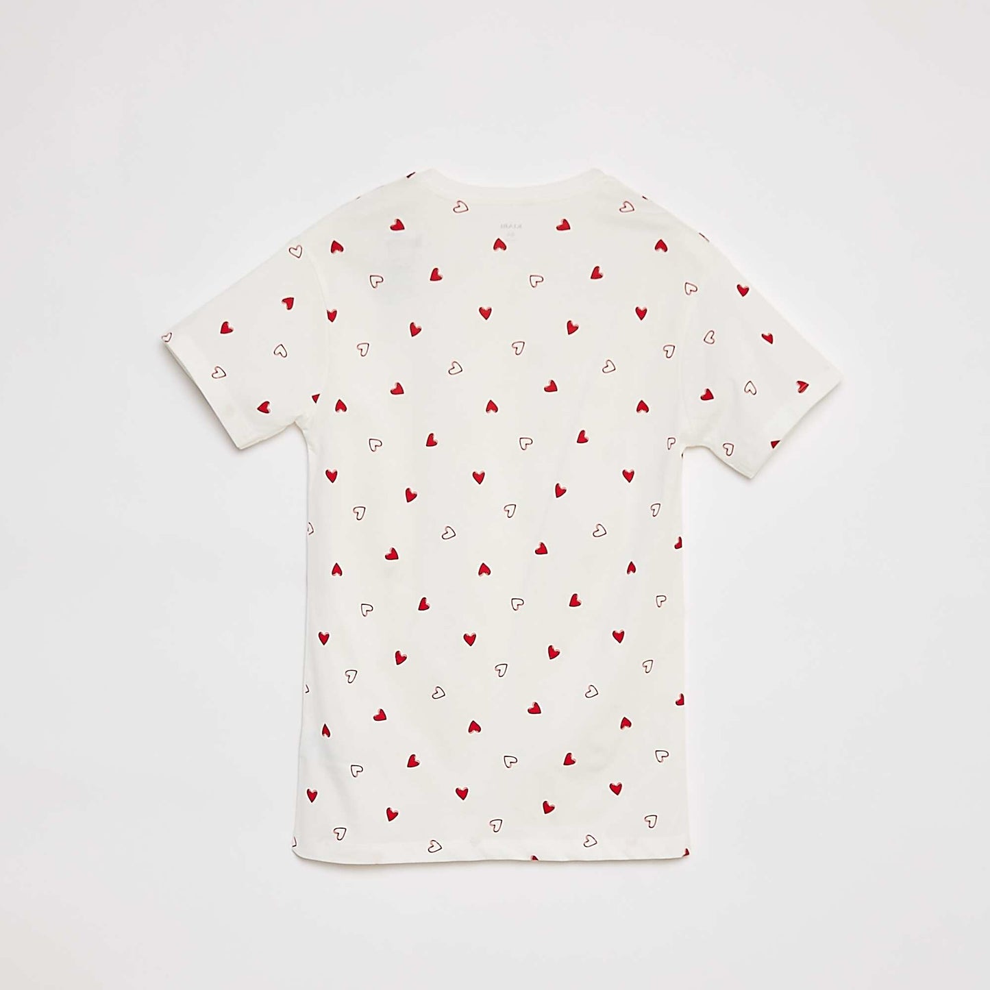 Chemise de nuit imprimée BLANC