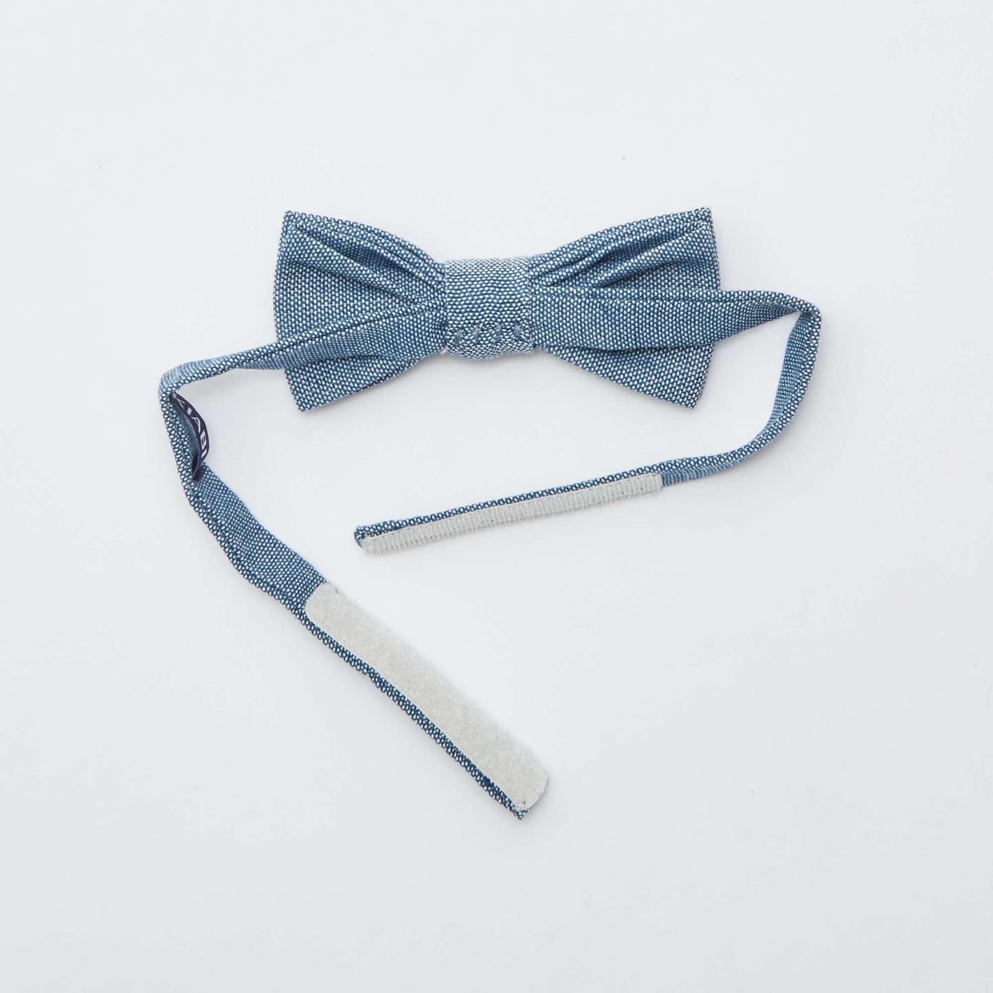 Noeud papillon à scratch BLEU