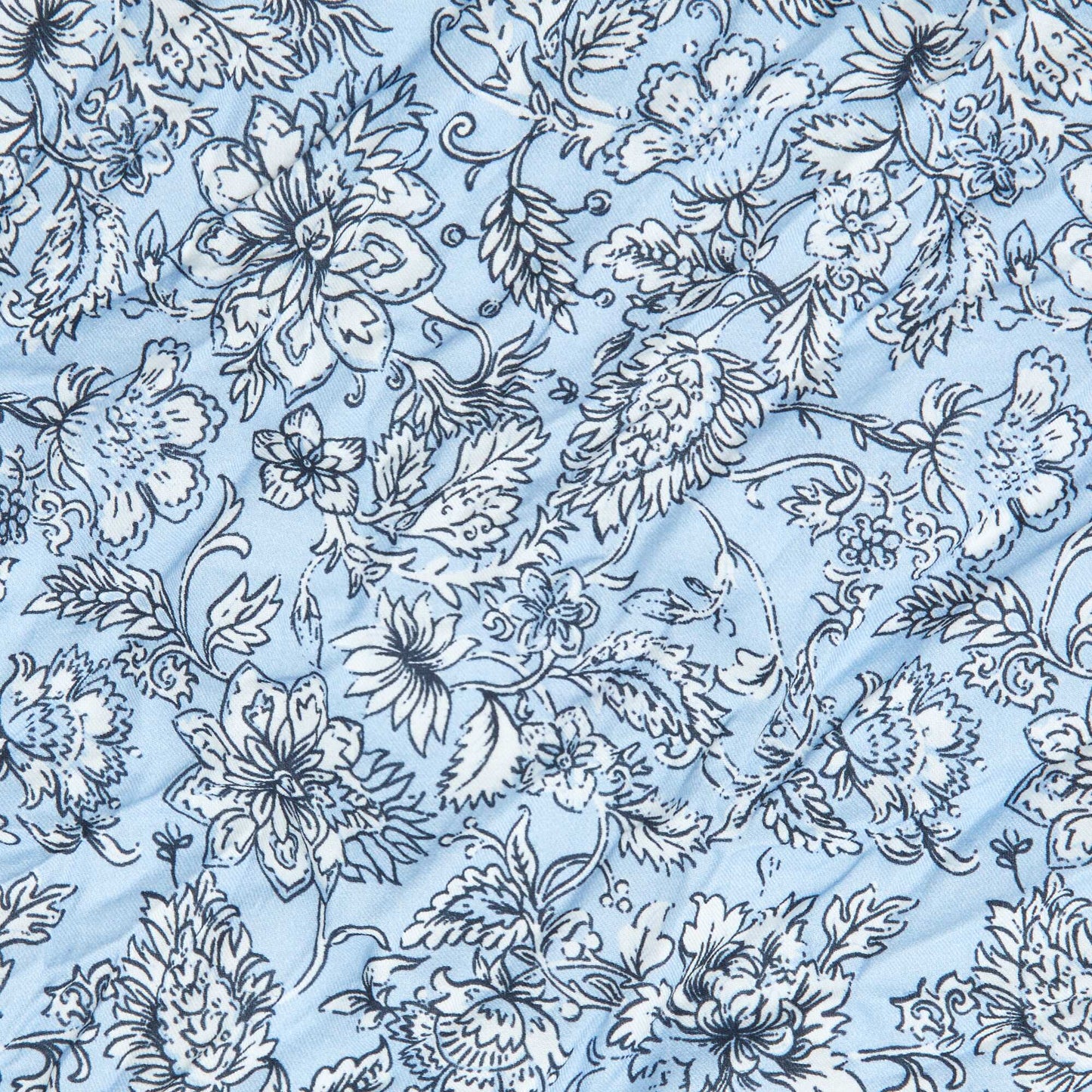 Foulard imprimé 'bandana' BLEU