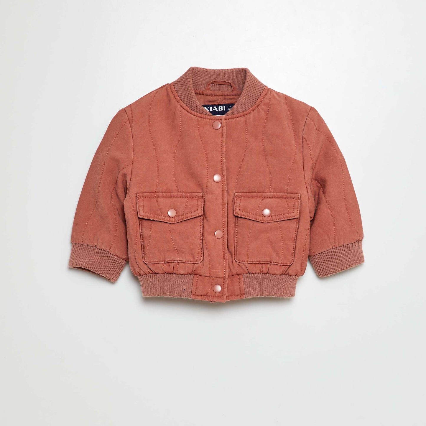 Veste matelassée pressionnée ROSE
